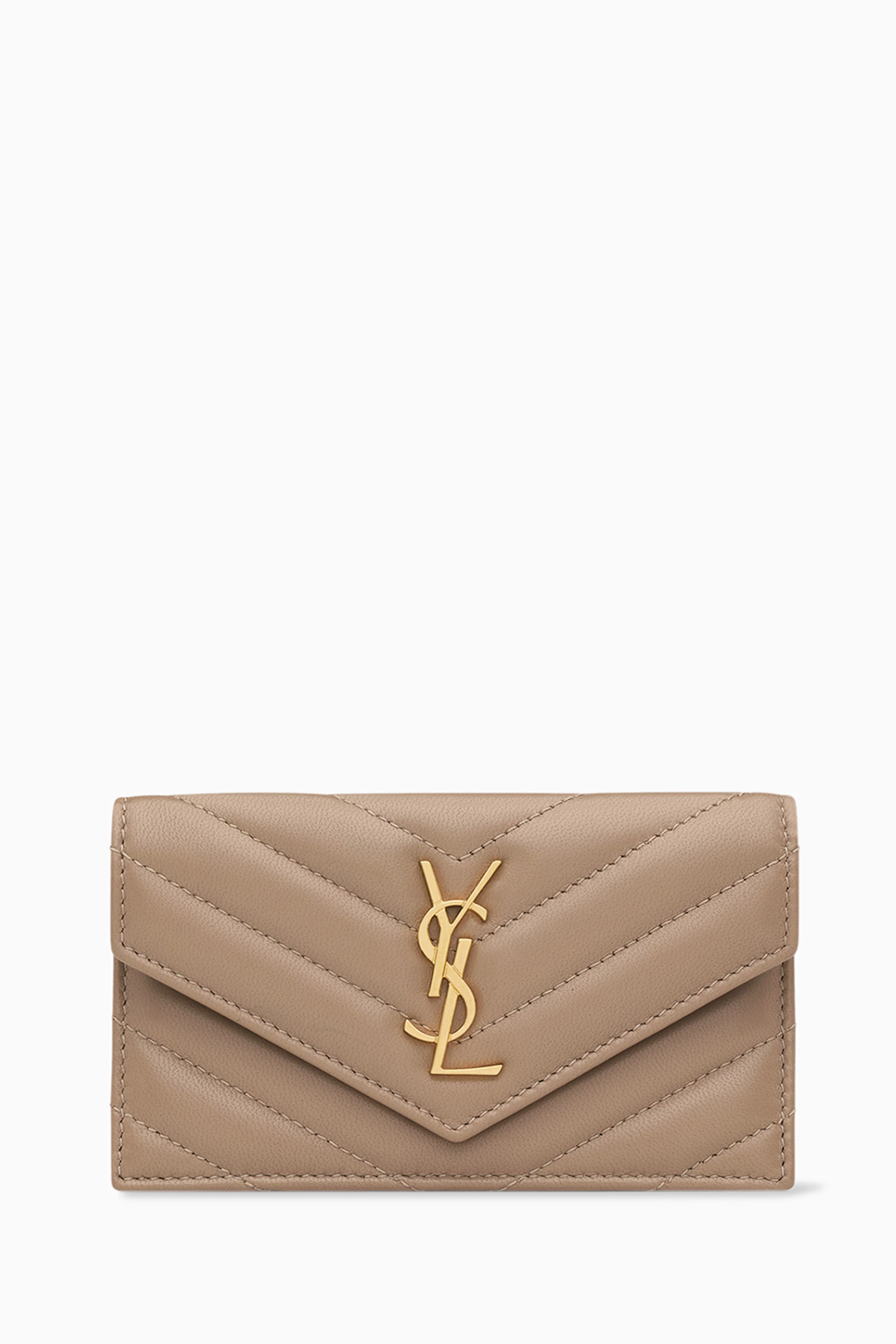 Saint laurent clearance small monogram wallet