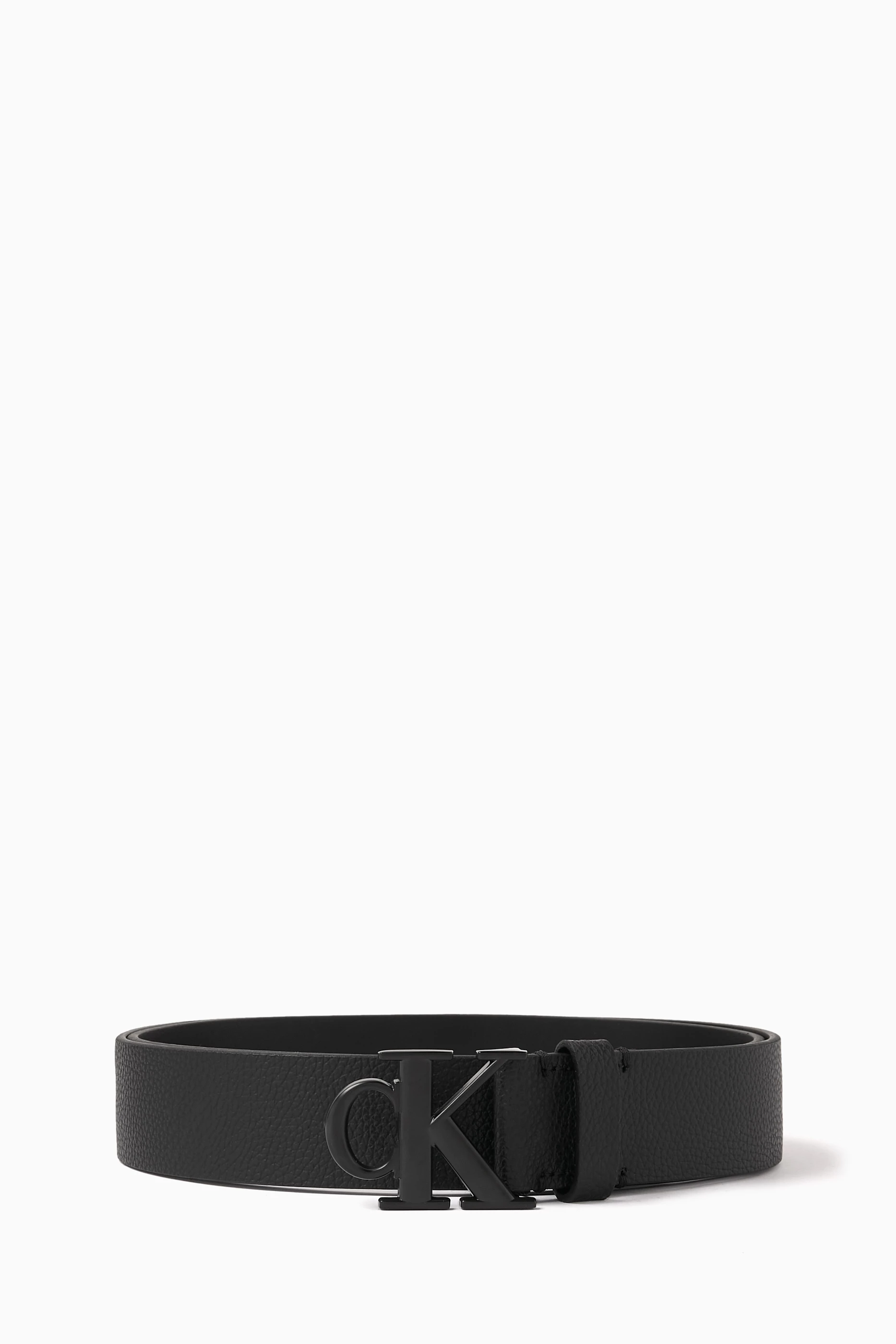 Calvin klein belt ck logo hot sale