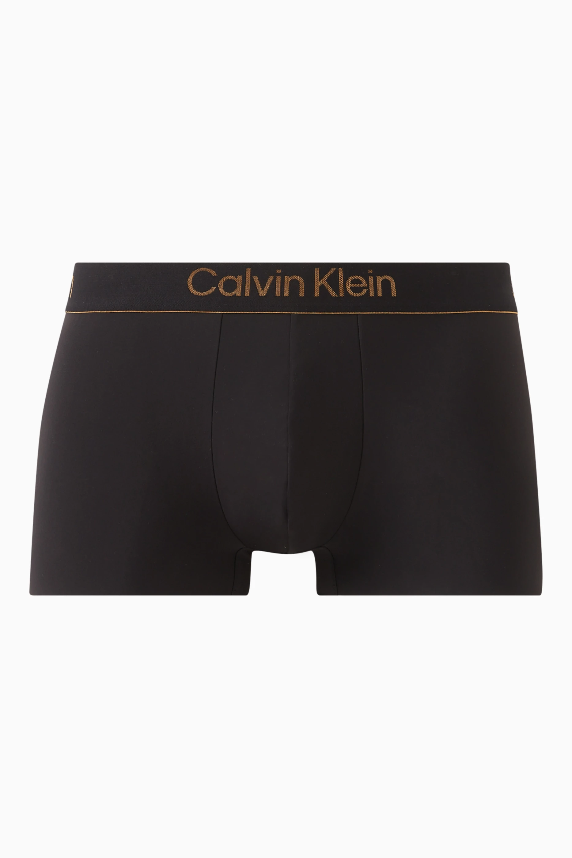 Buy Calvin Klein Black Logo Boxers in Nylon Jersey for Men in Saudi