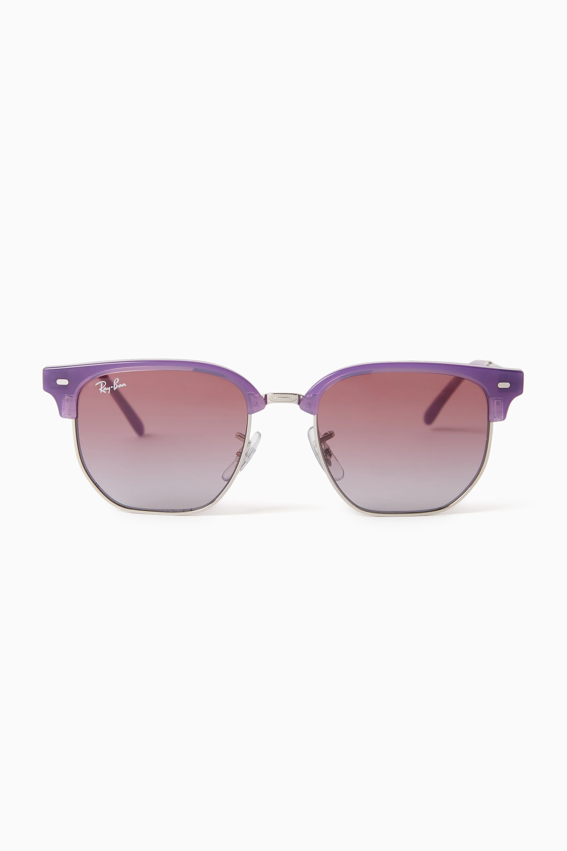 Ray ban clubmaster purple sales