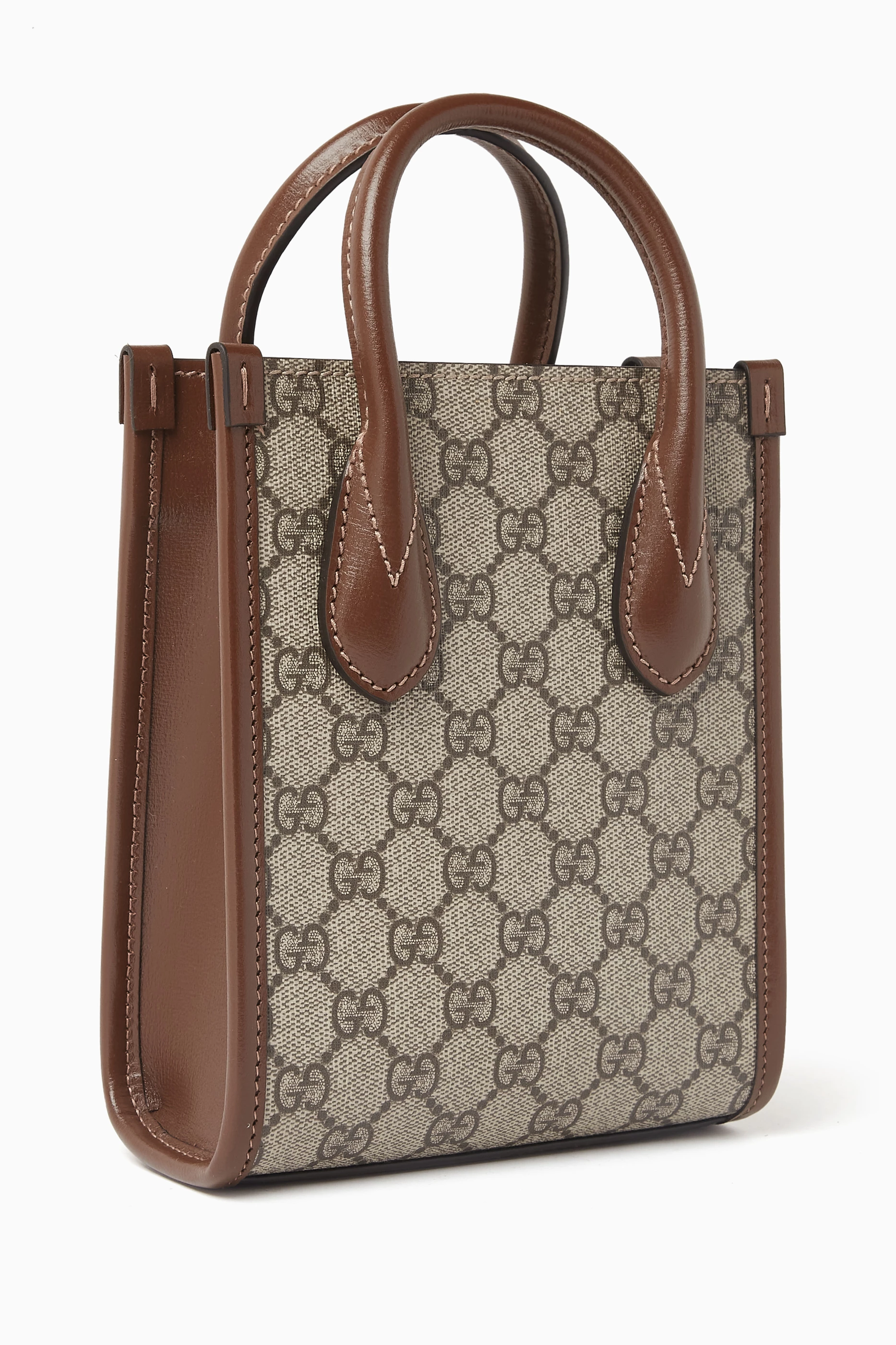 Gucci supreme top tote small