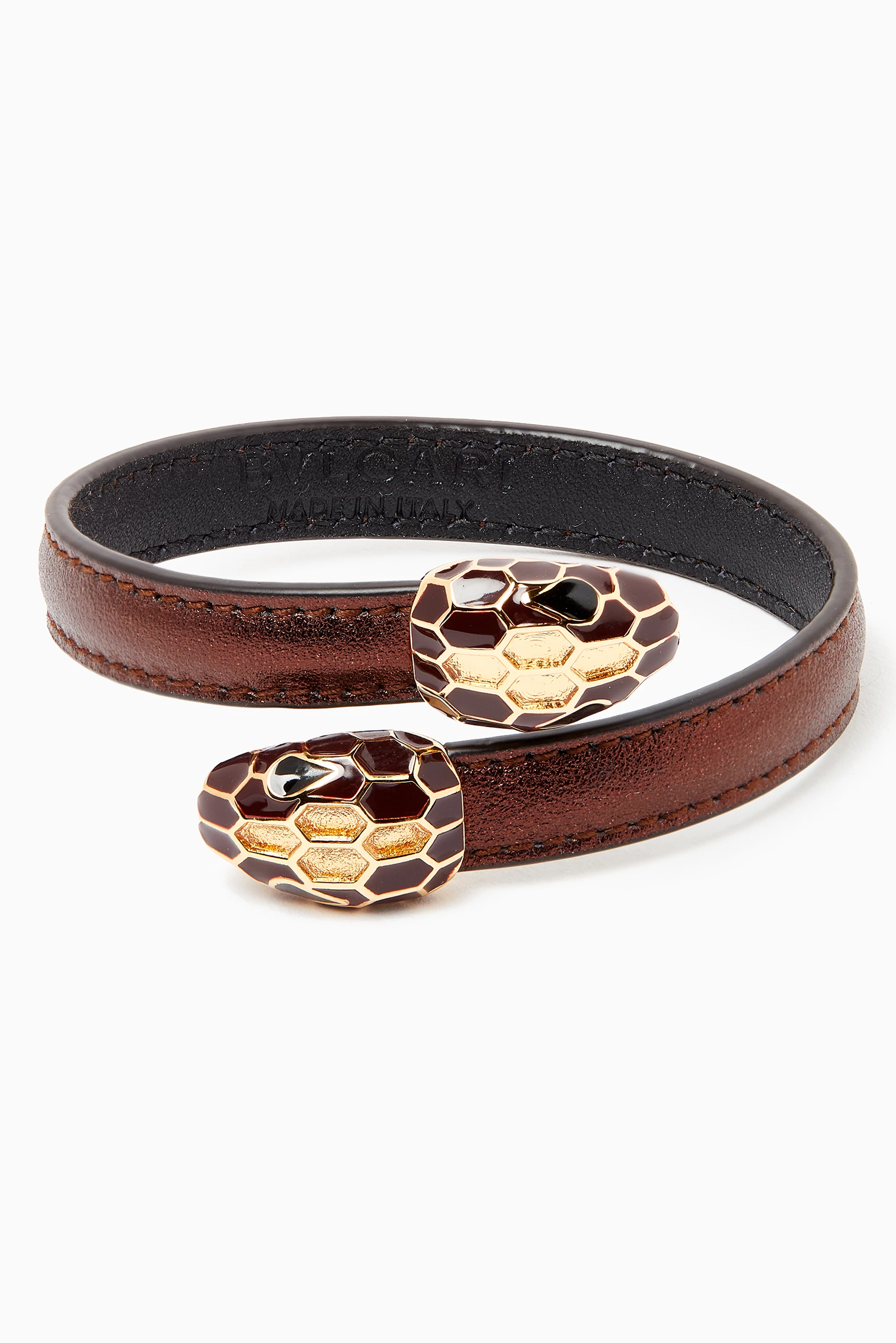 Bvlgari serpenti sales forever leather bracelet