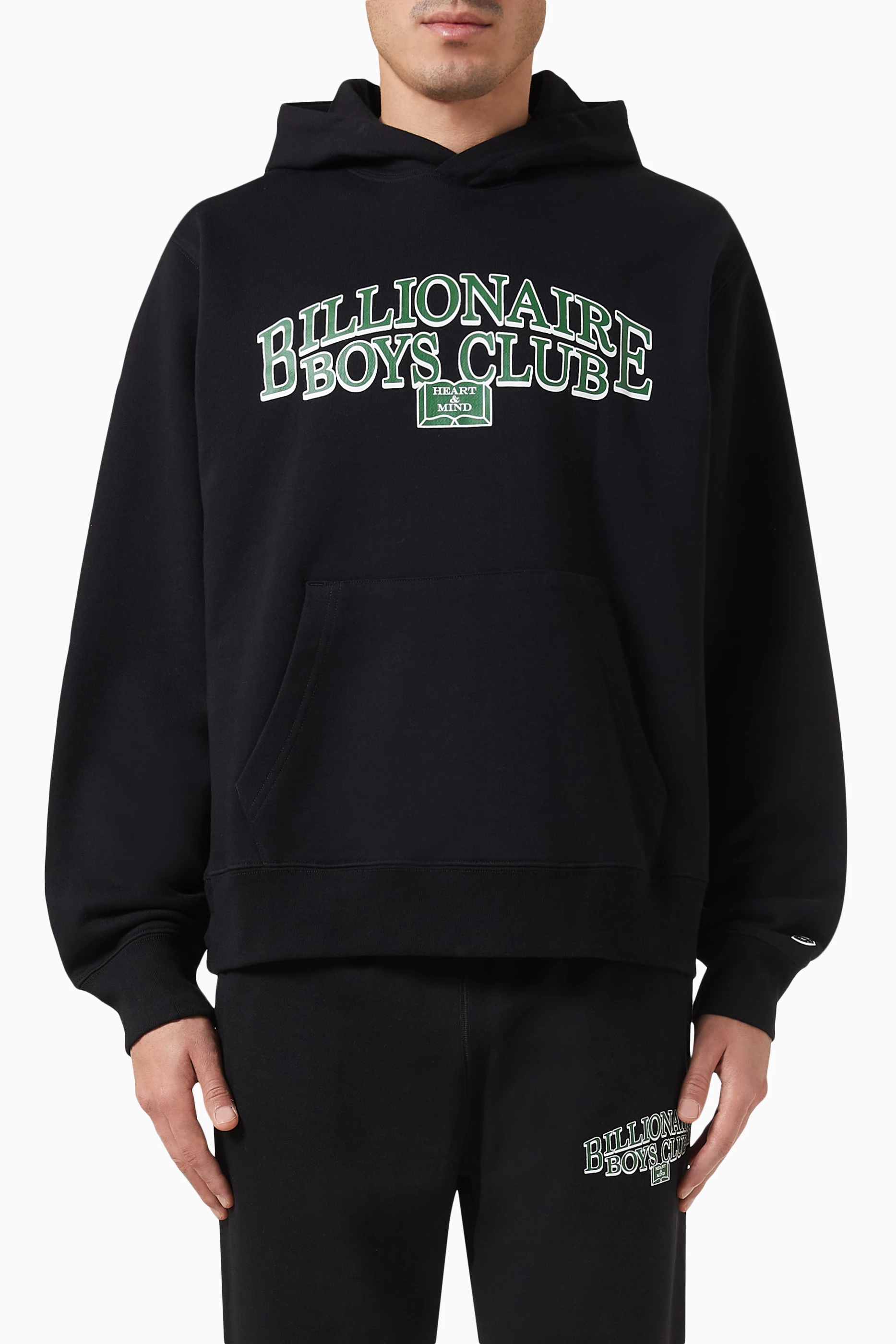 Billionaire boys top club black hoodie