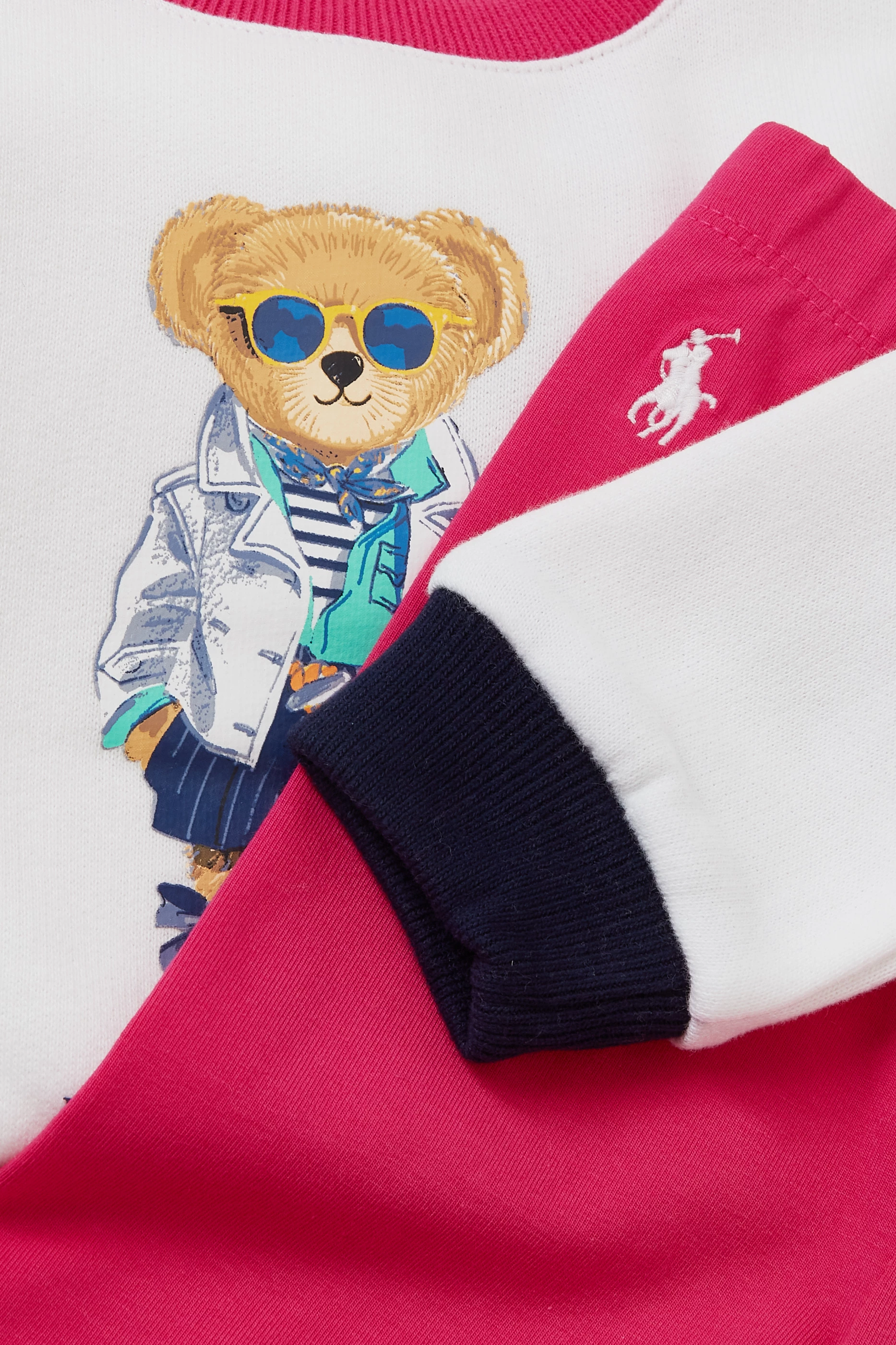 Hi tech polo bear top