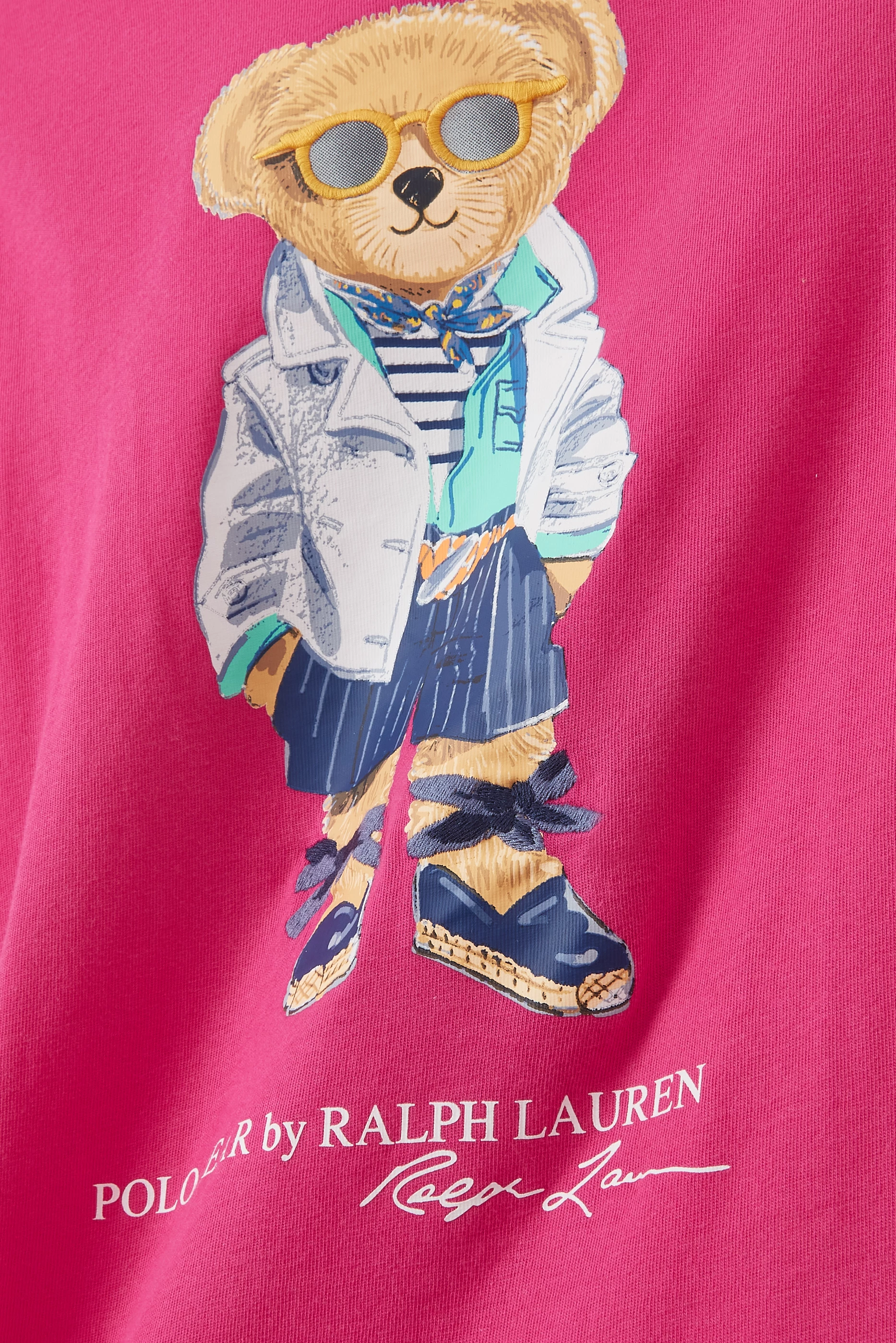 Pink polo bear shirt 2025