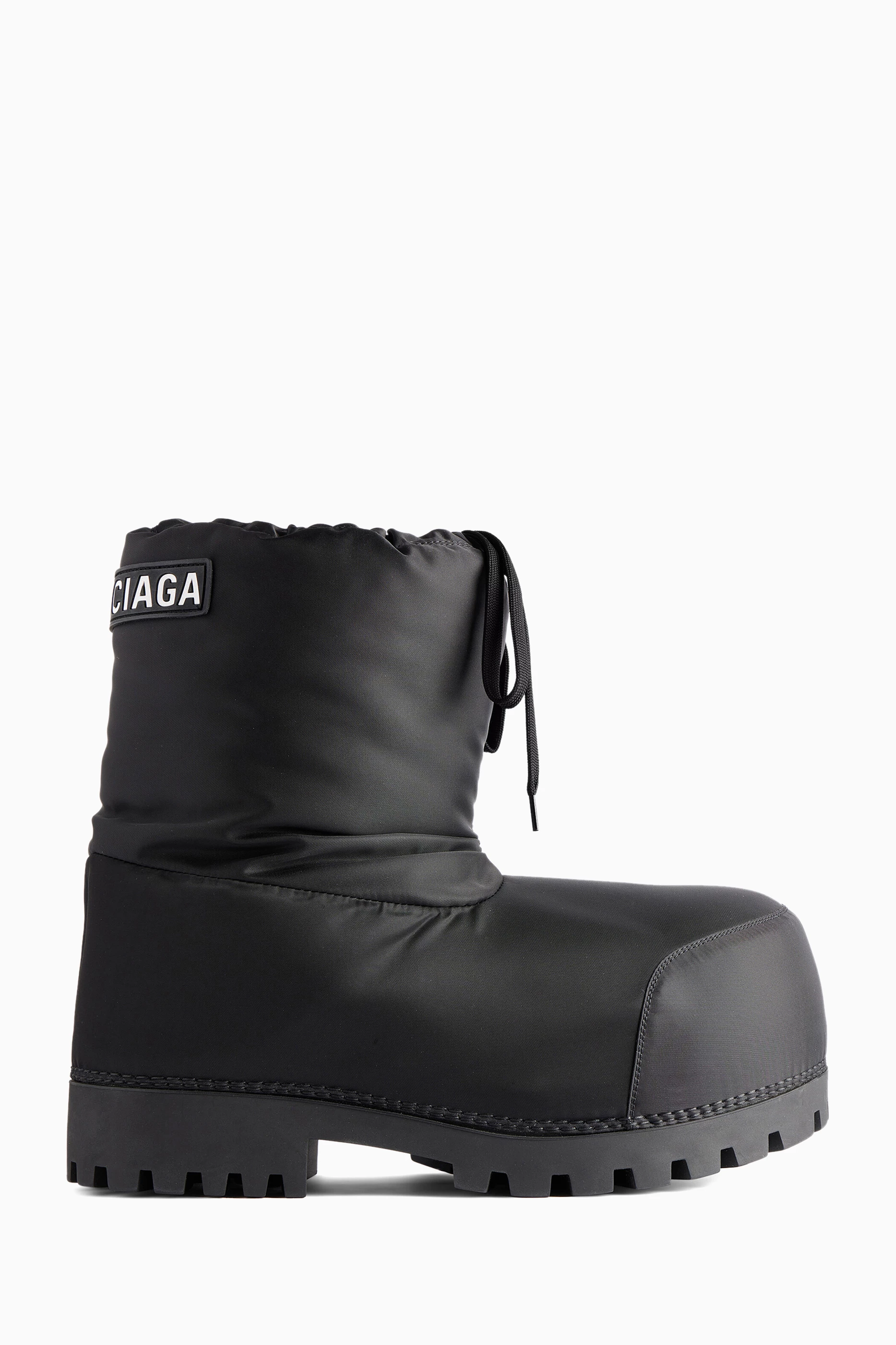 Buy Balenciaga Black Alaska Low Ski Boots in Nylon for Men in