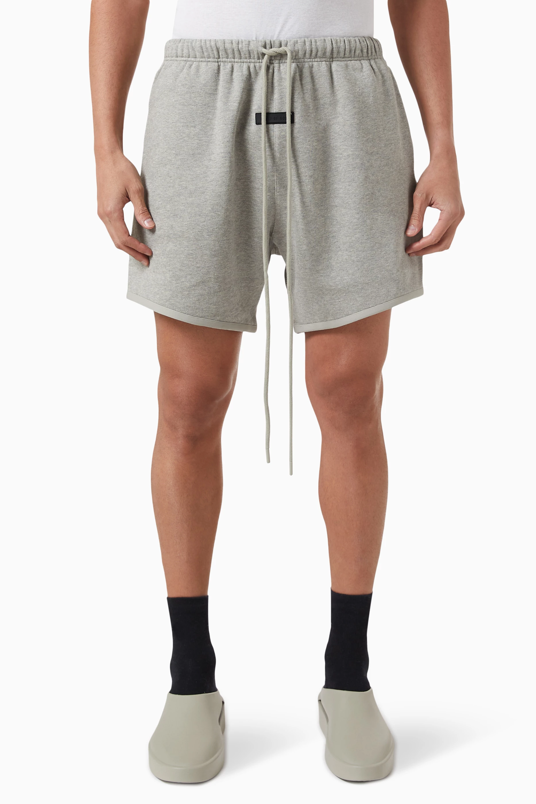 Fear of god grey new arrivals shorts