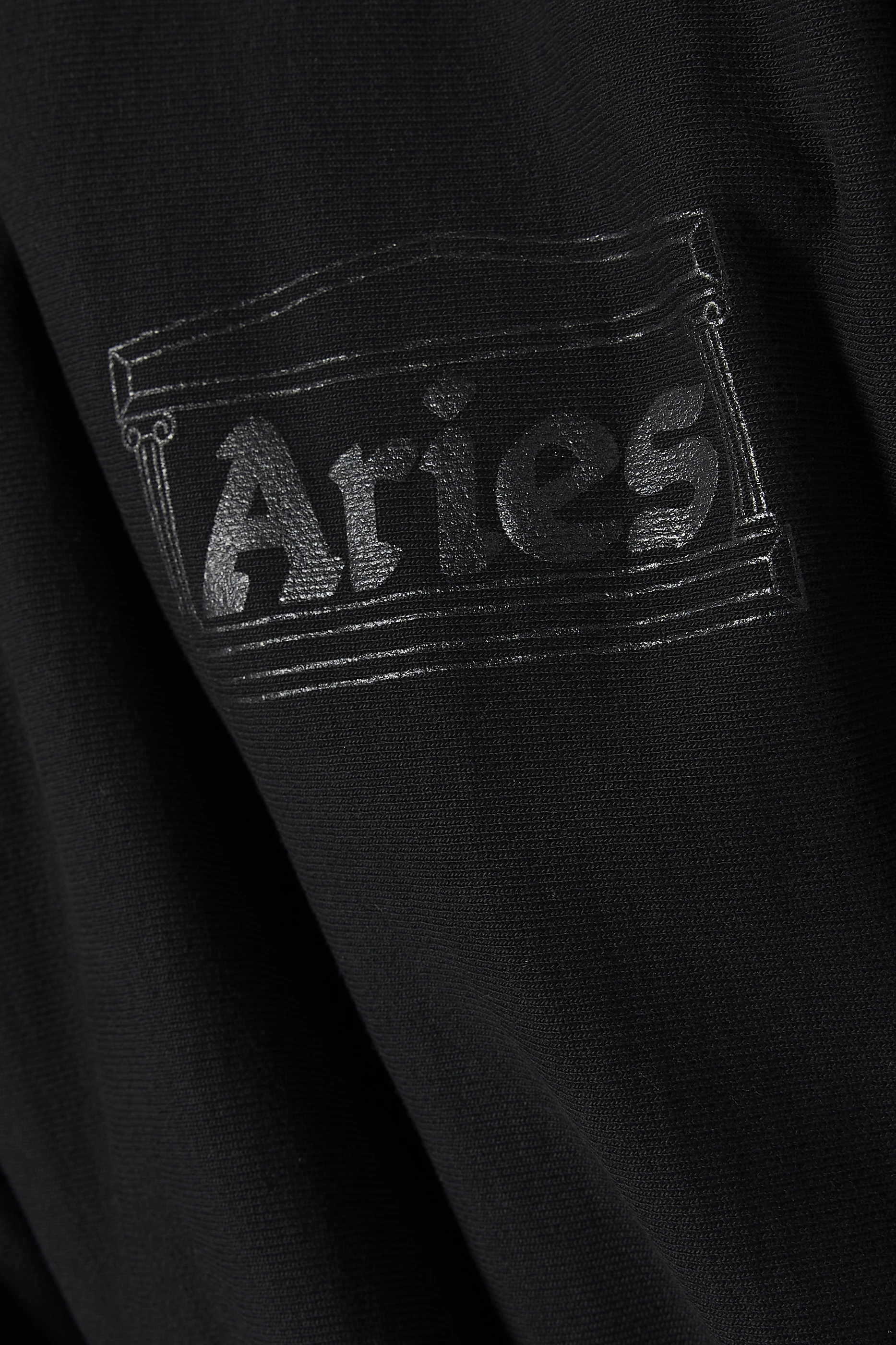 Aries Arise Column Sweatshirt in Black