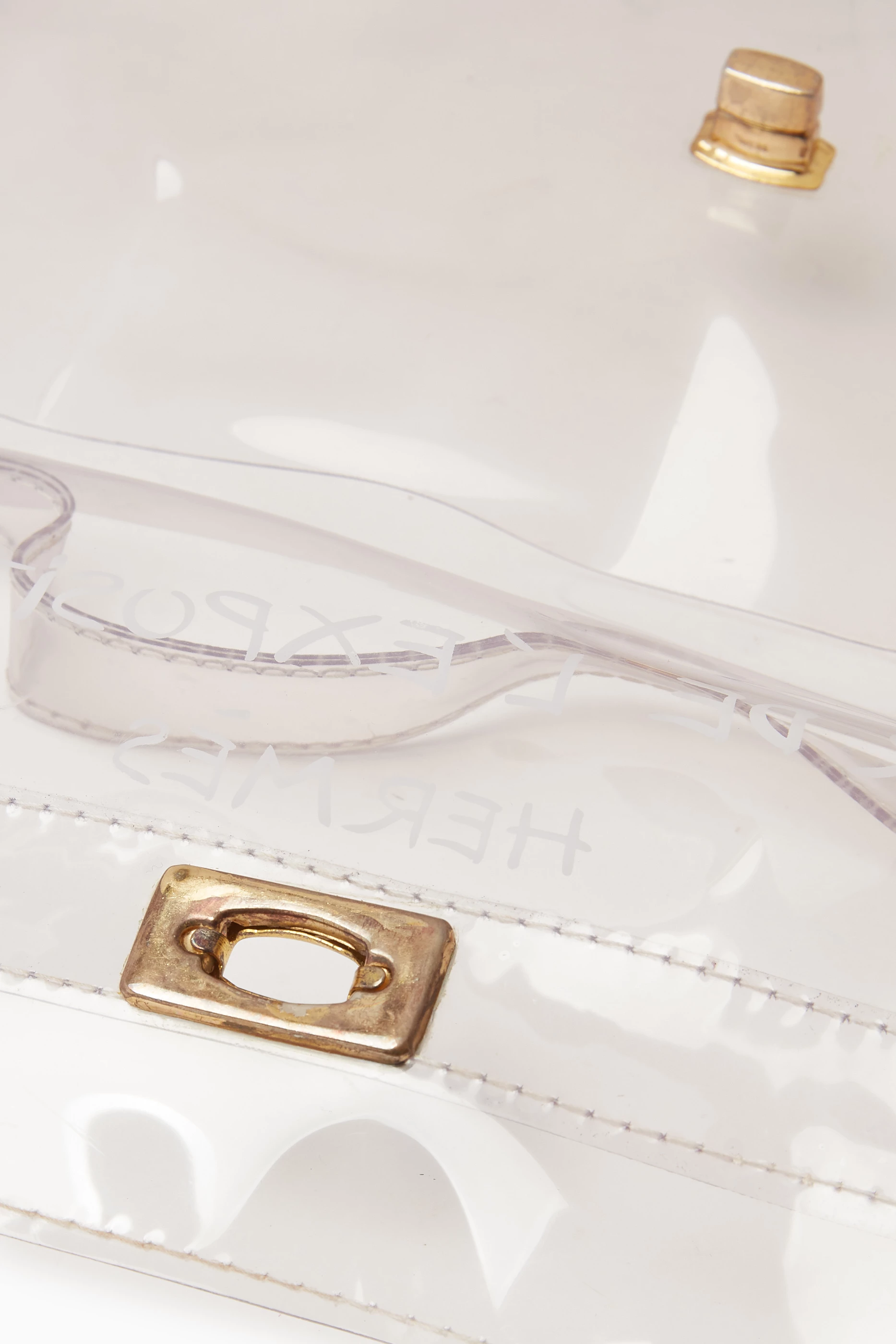 Transparent bag missguided on sale