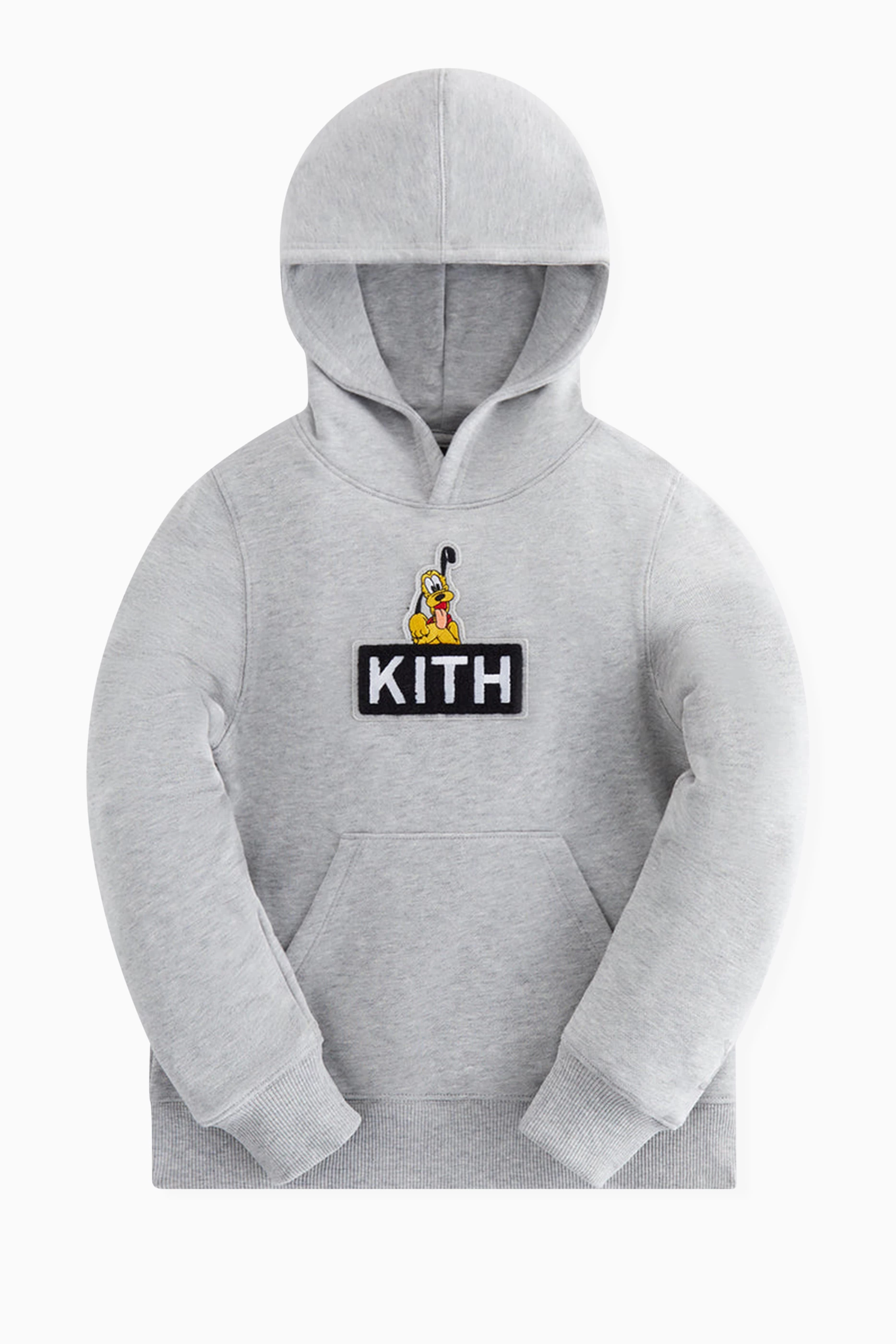 Grey kith hoodie top