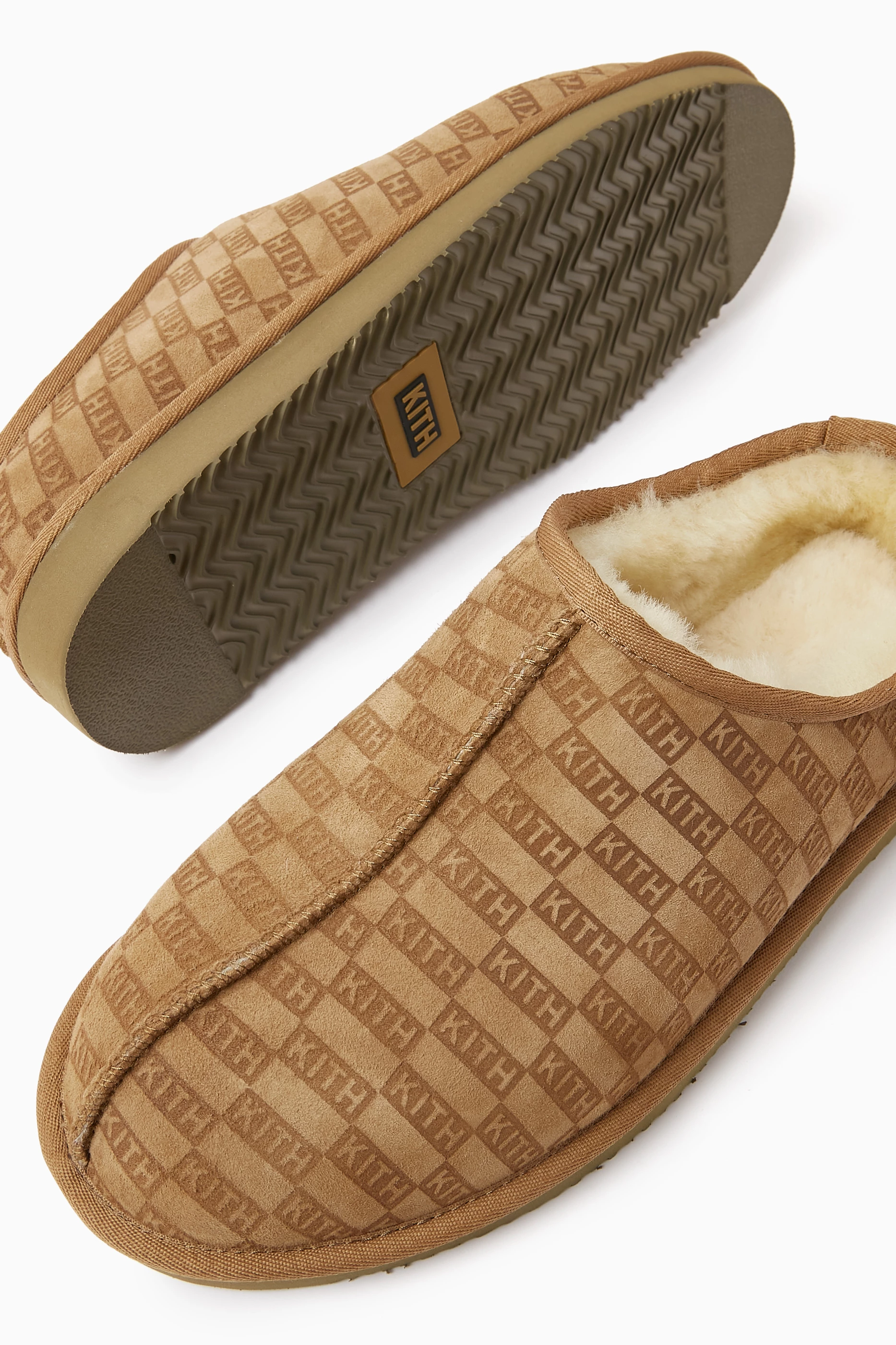 Mens kith slippers sales