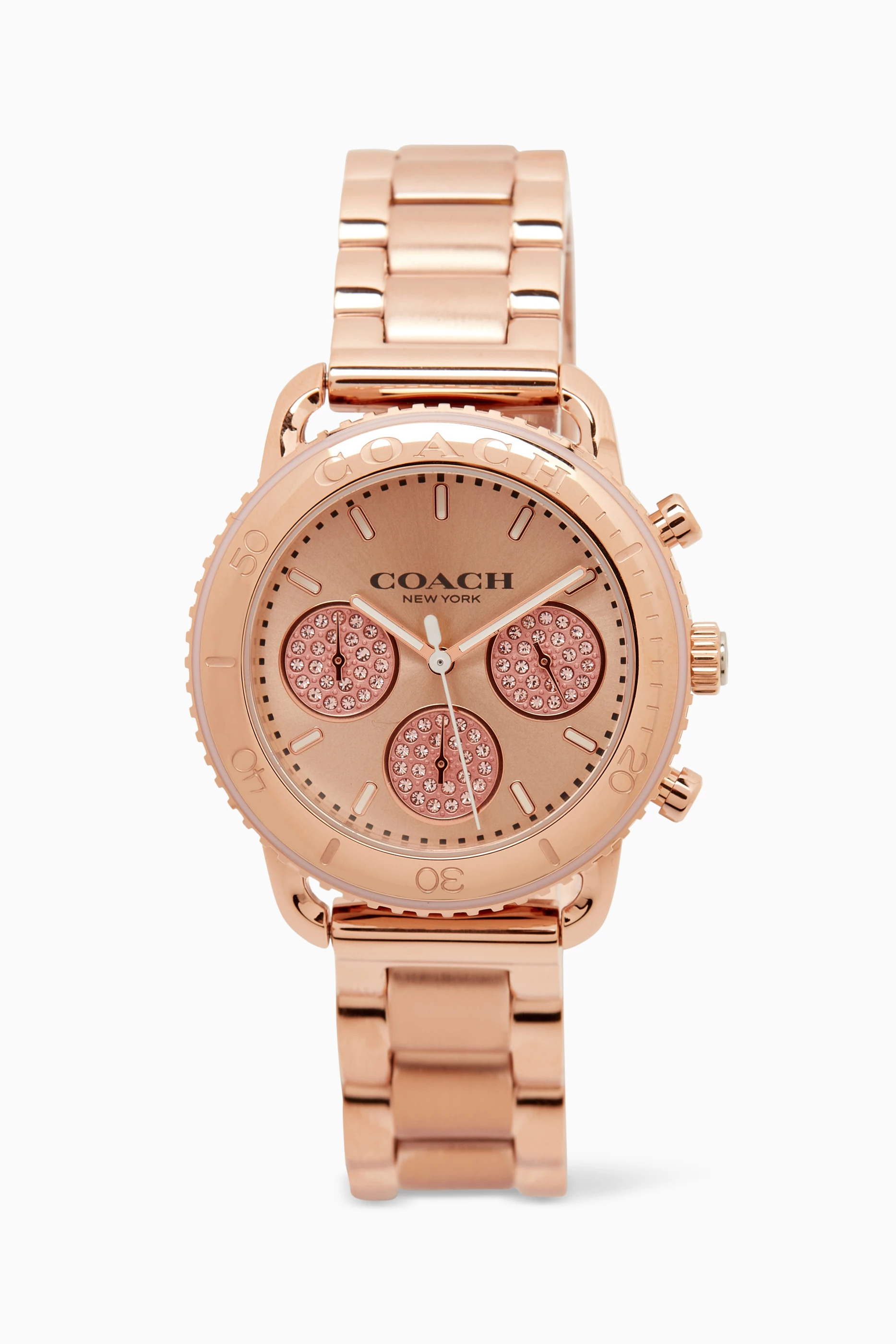 Coach watch women's rose gold outlet