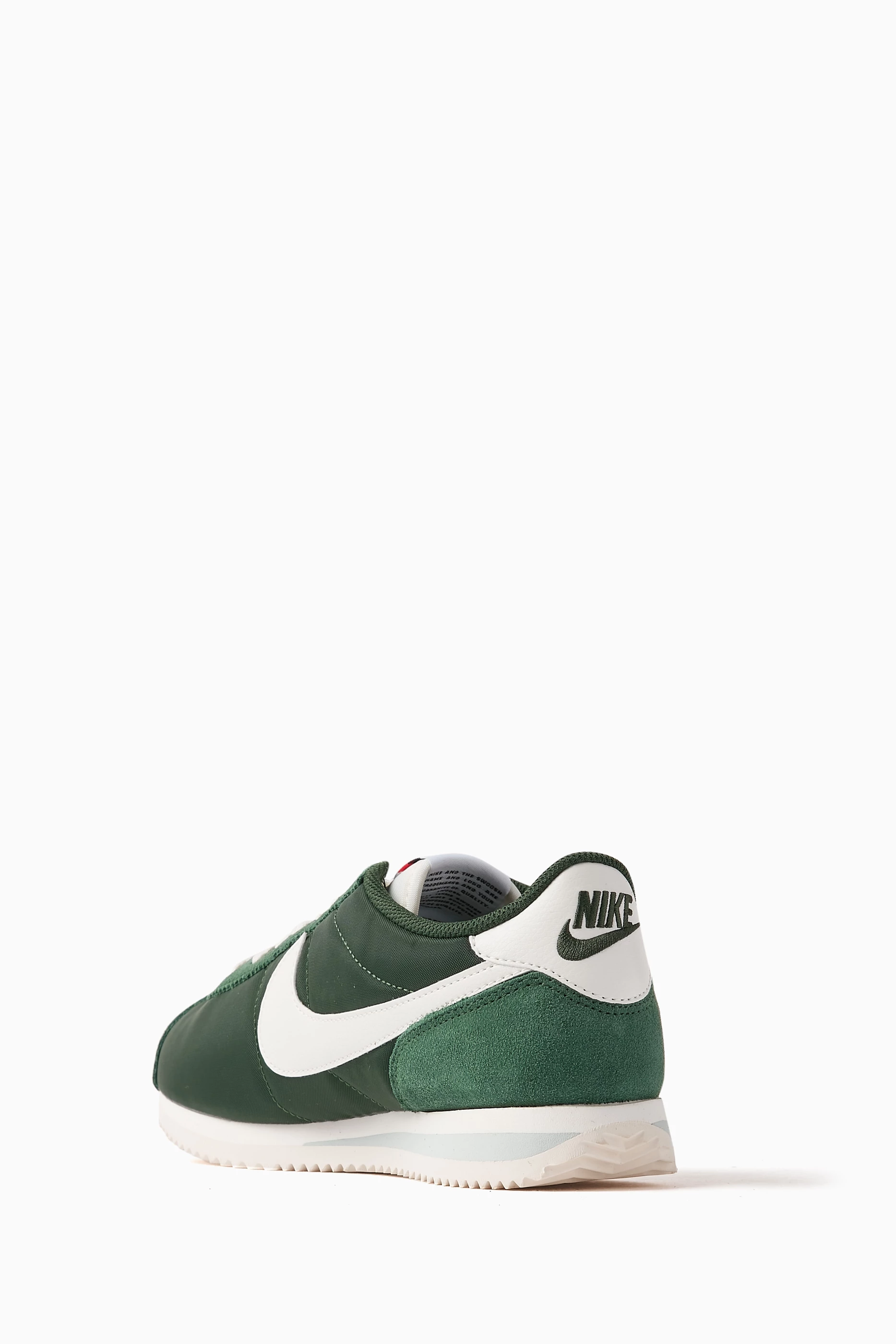 Nike cortez nylon green sale