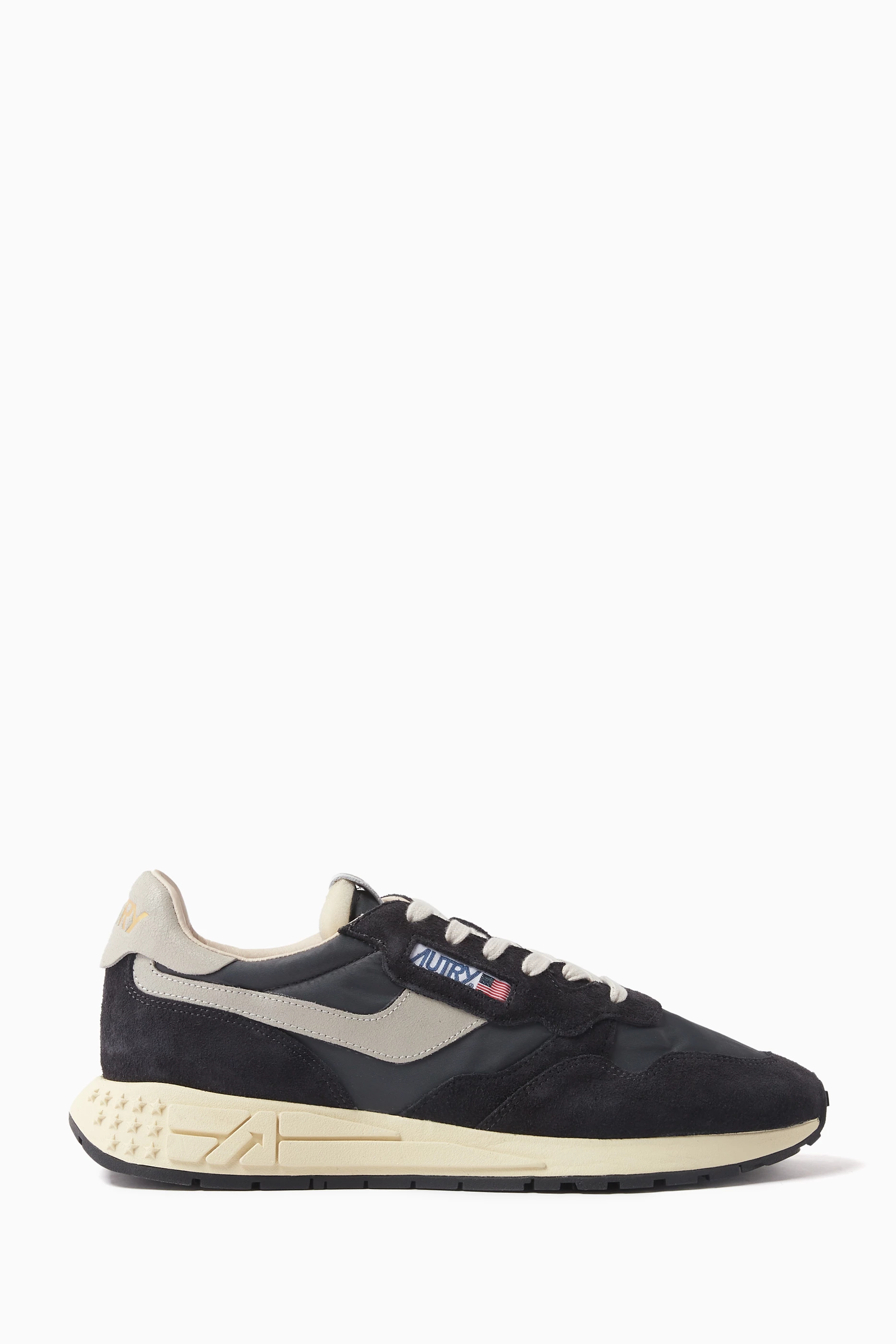 Mens puma whirlwind nylon and suede trainers online