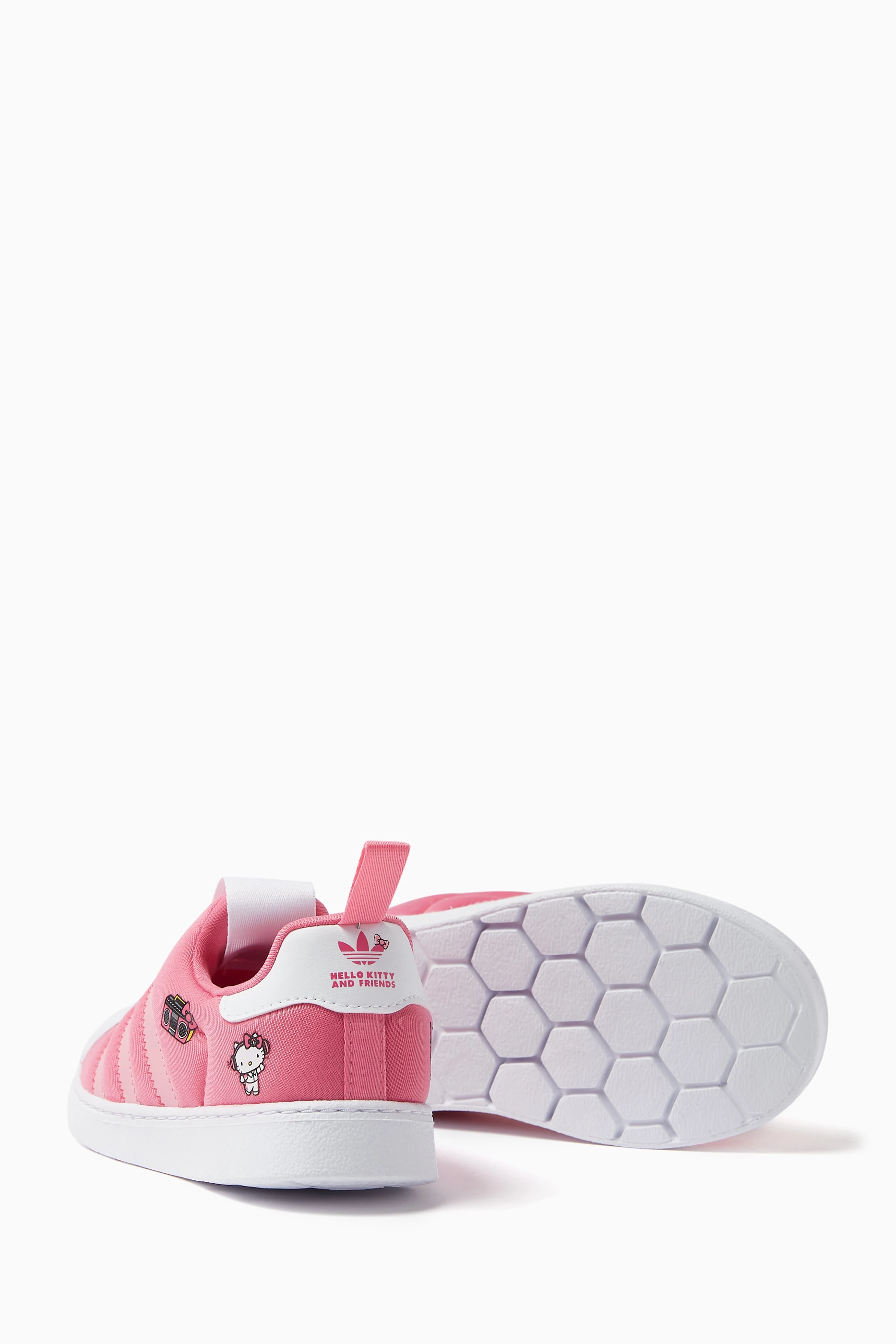 Buy adidas Pink x Hello Kitty Friends Superstar 360 Sneakers in