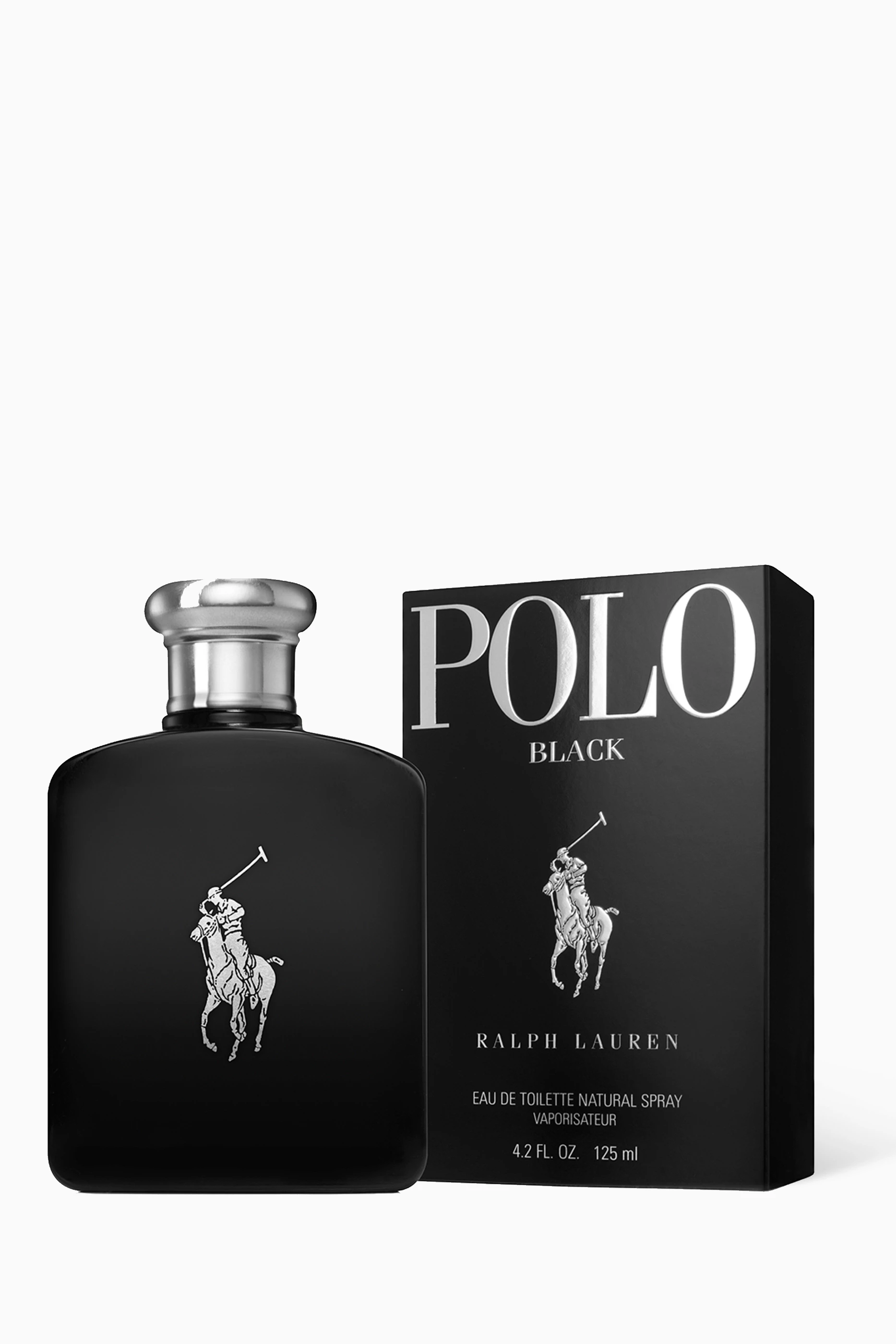 Buy Ralph Lauren Fragrances Colourless Polo Black Eau de Toilette 125ml For Men Online Ounass Saudi