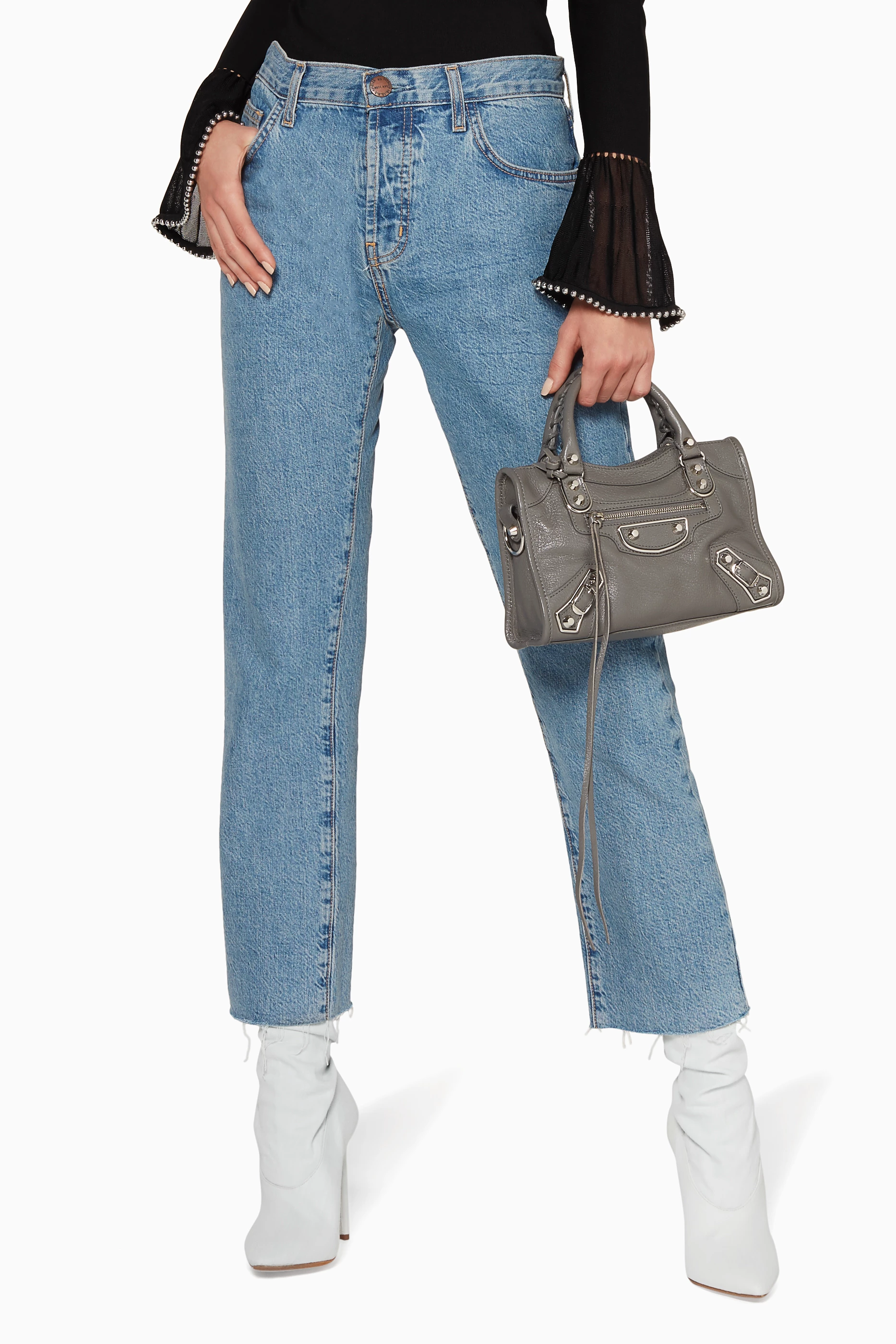 Balenciaga gray bag sale