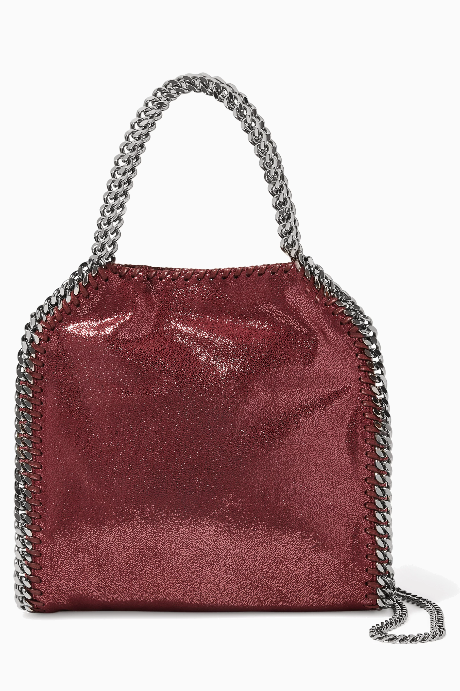 ?STELLA MCCARTNEY— Gorgeous Wine / Deep red  ‘Falabella’ style Sunnies ! NWT ⭐️ caught wearing my @stellamccartney falabella bag main image 2