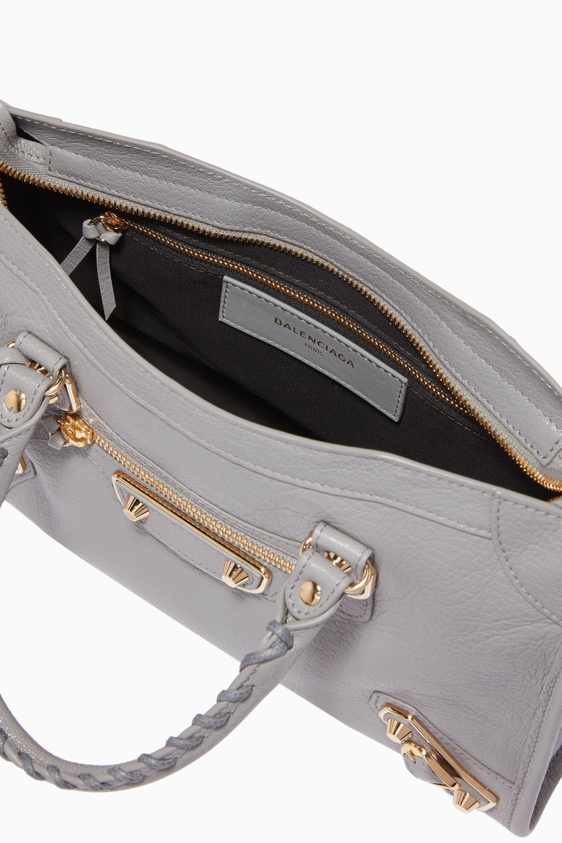 Balenciaga city small metallic edge clearance