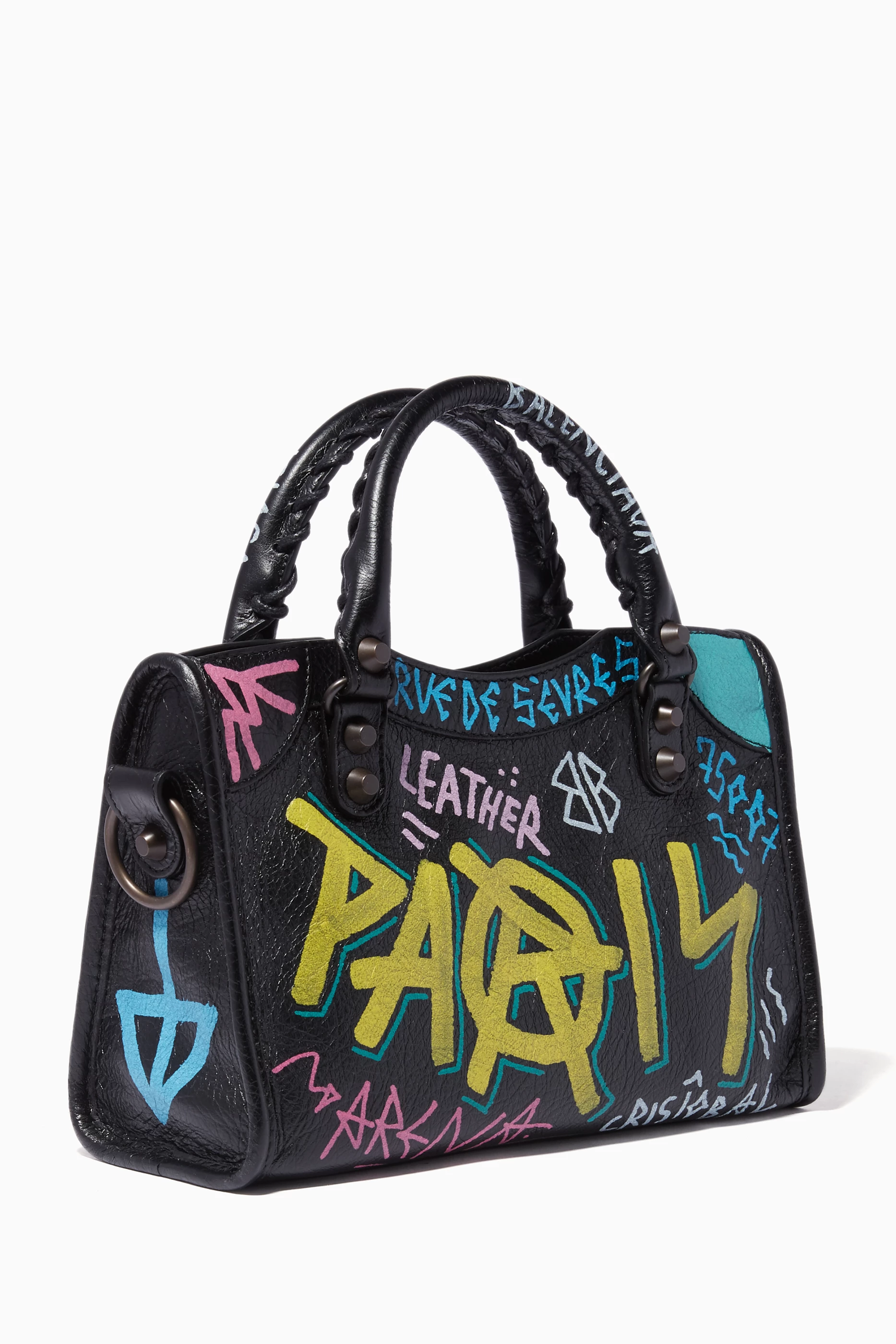 Balenciaga graffiti mini best sale