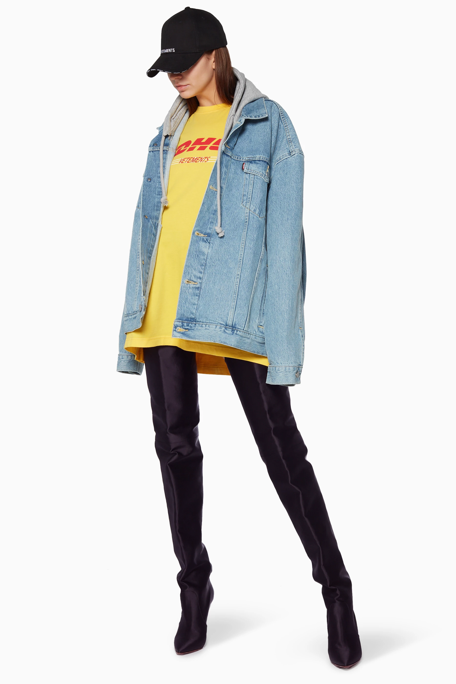 Vetements satin boots on sale