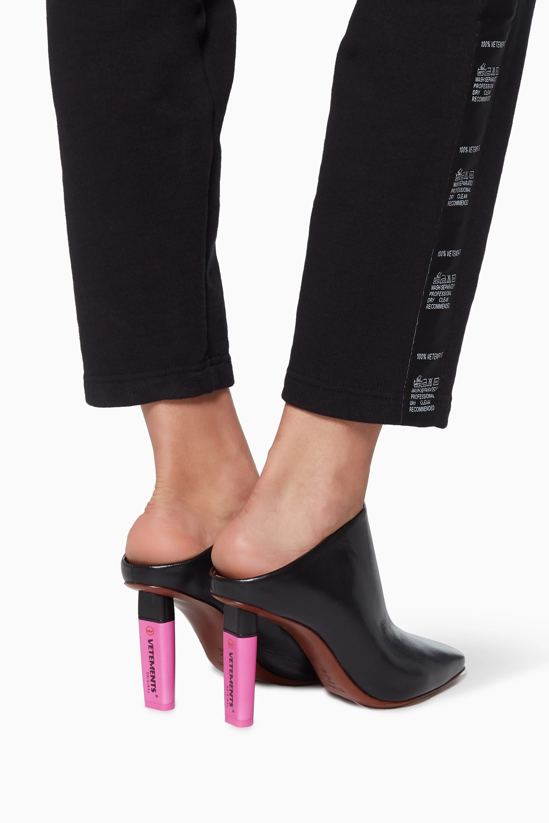 Vetements highlighter heels discount
