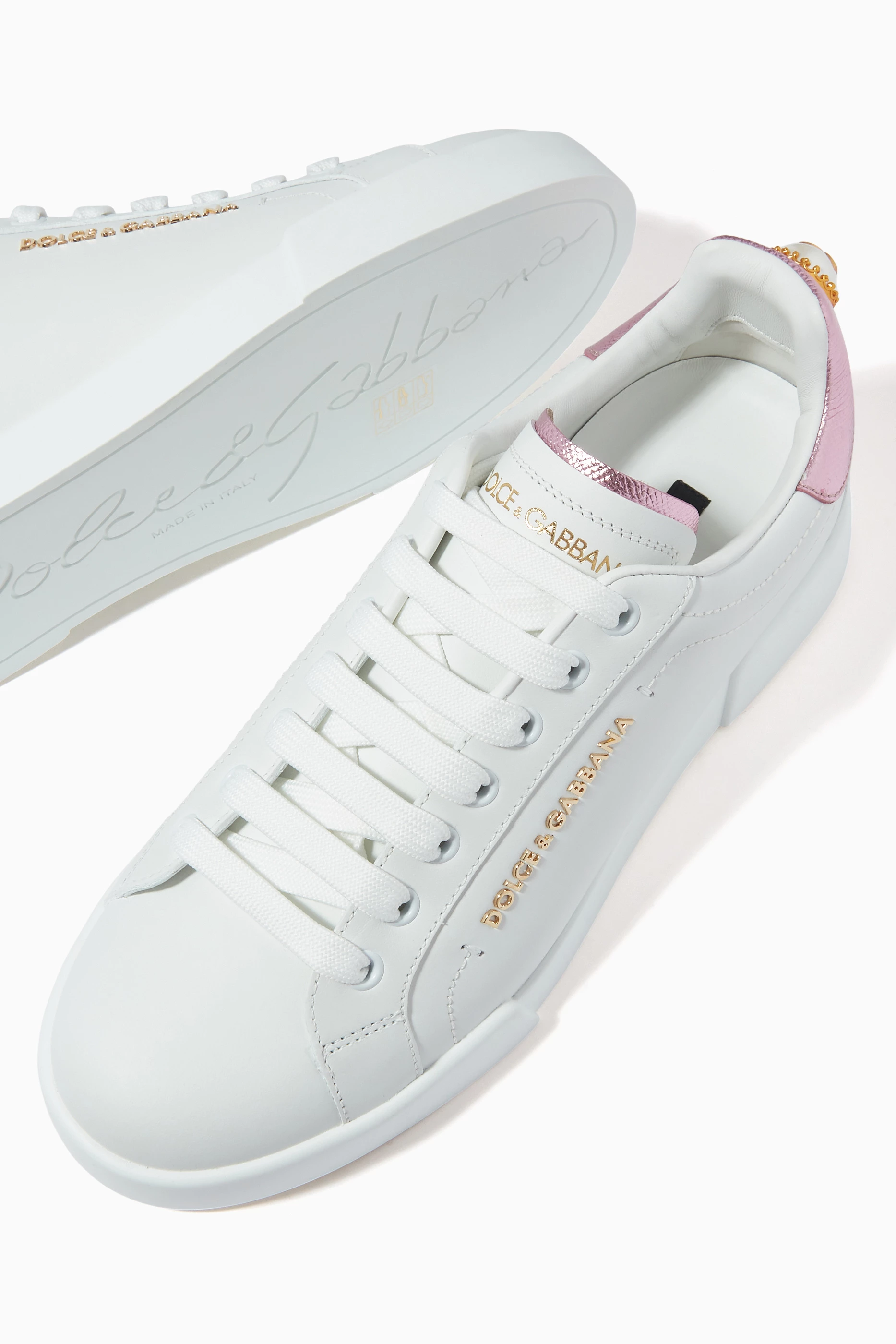 Dolce gabbana pearl sneakers store