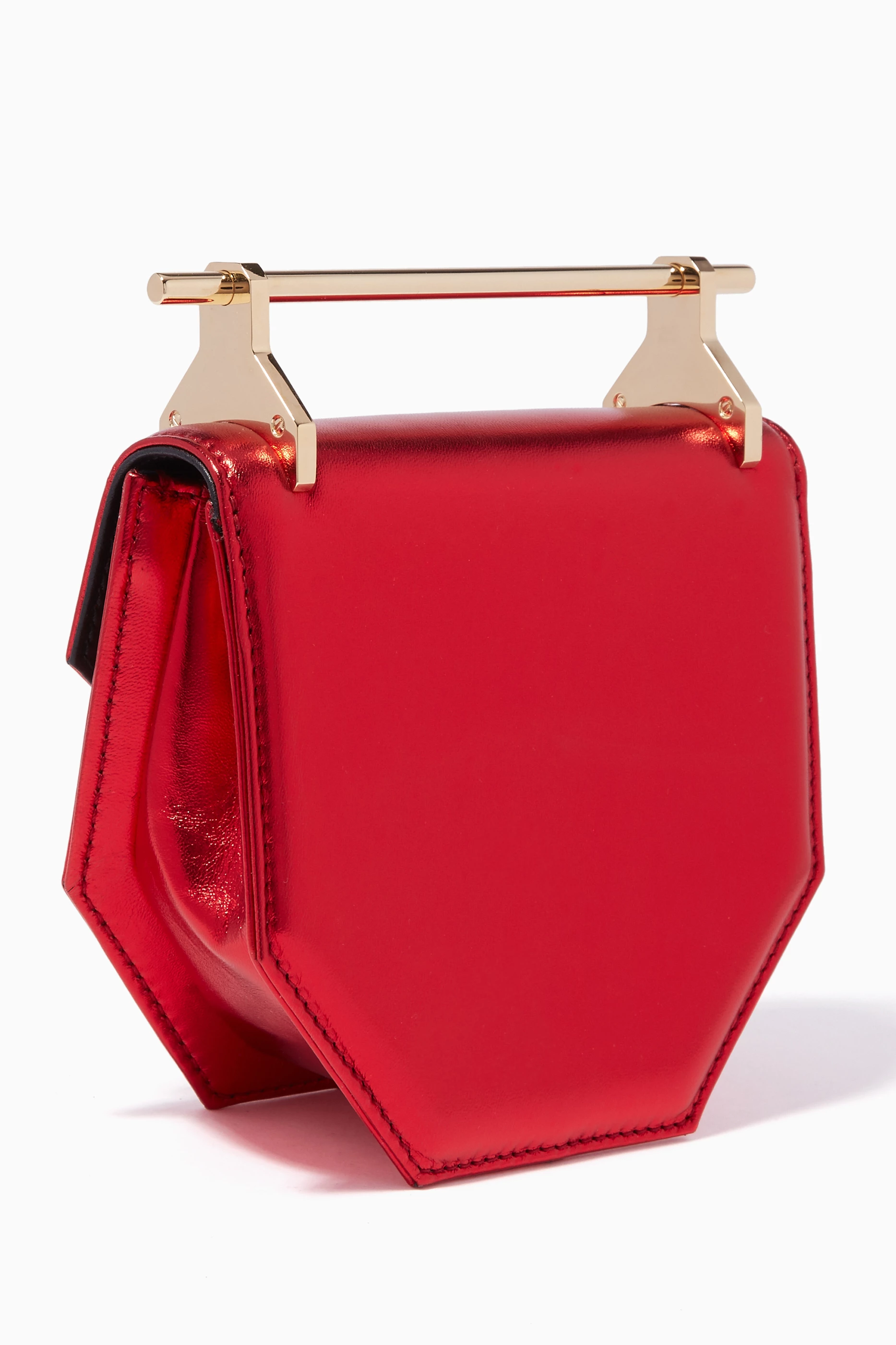 Buy M2Malletier Red Red Mini Amor Fati Shoulder Bag For Women Online Ounass Saudi