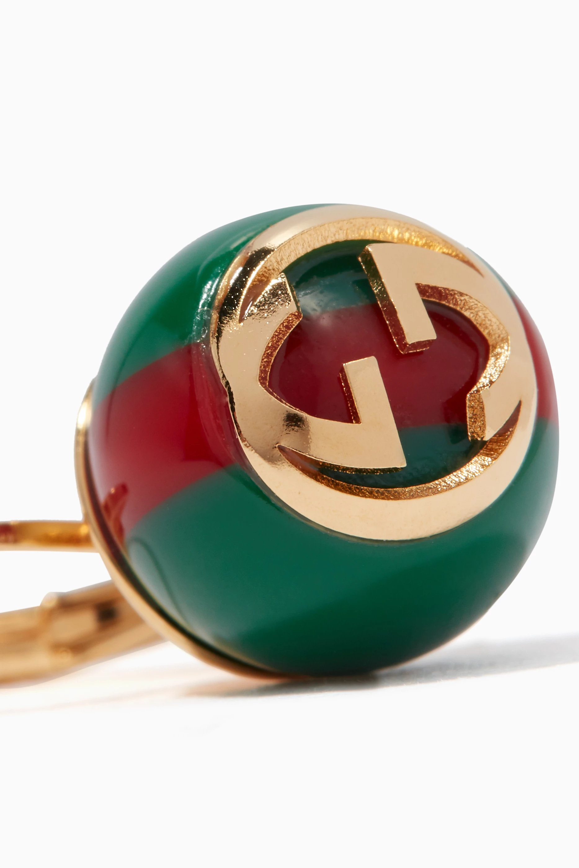 Gucci vintage web earrings hotsell