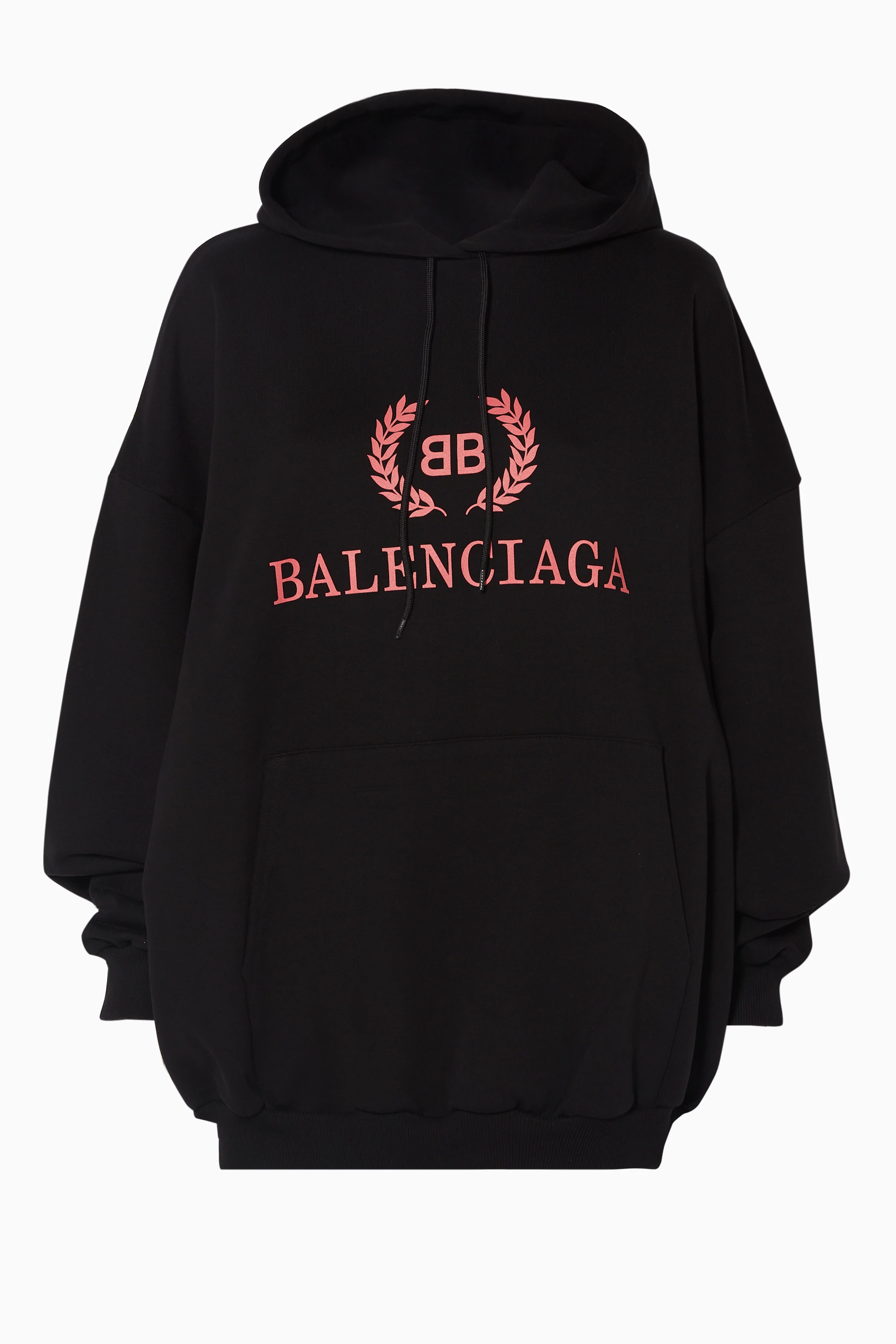 Buy Balenciaga Black Black BB Crown Logo Hooded Sweatshirt For Women Online Ounass Saudi