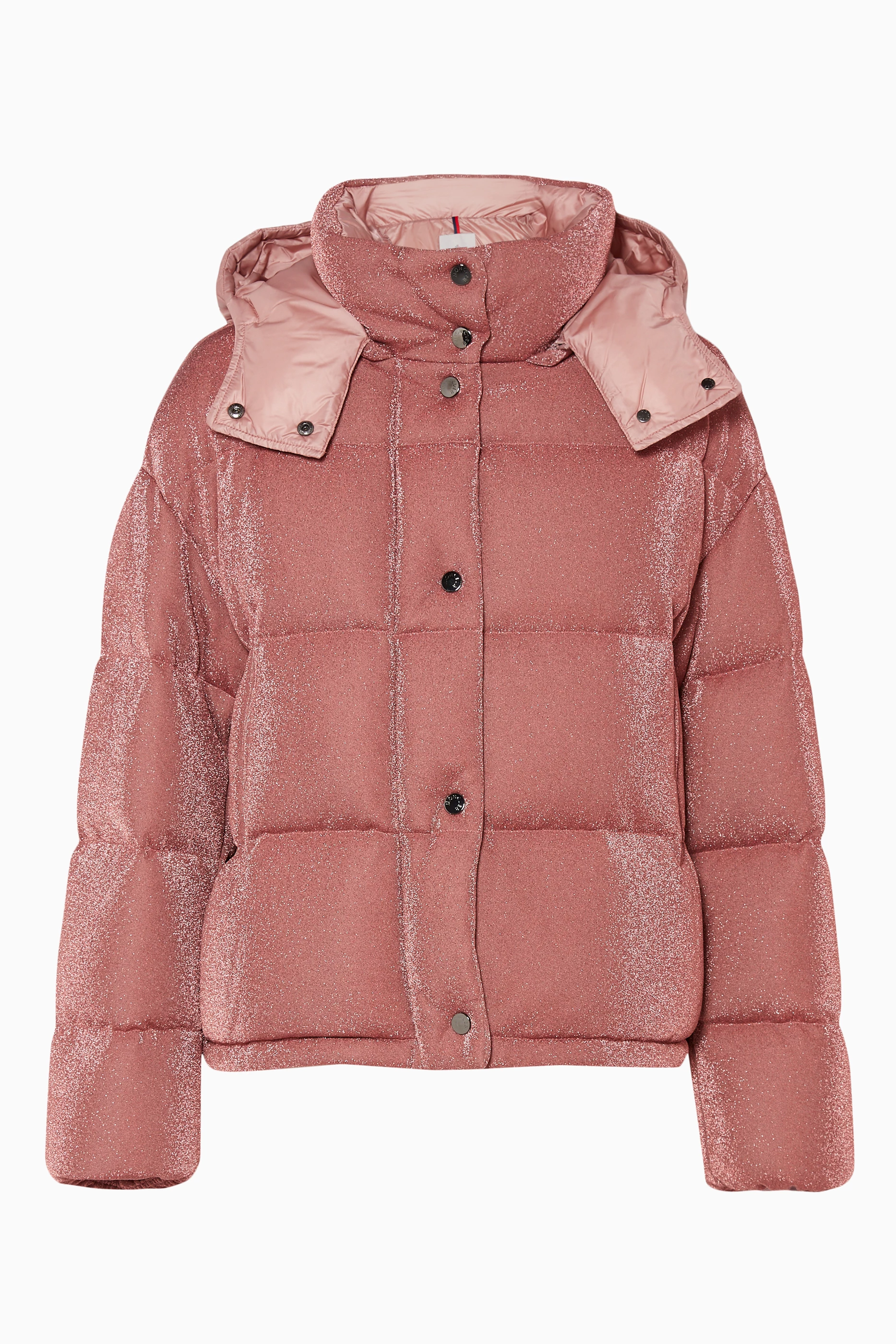 Buy Moncler Pink Pink Hooded Caille Jacket For Women Online Ounass Saudi