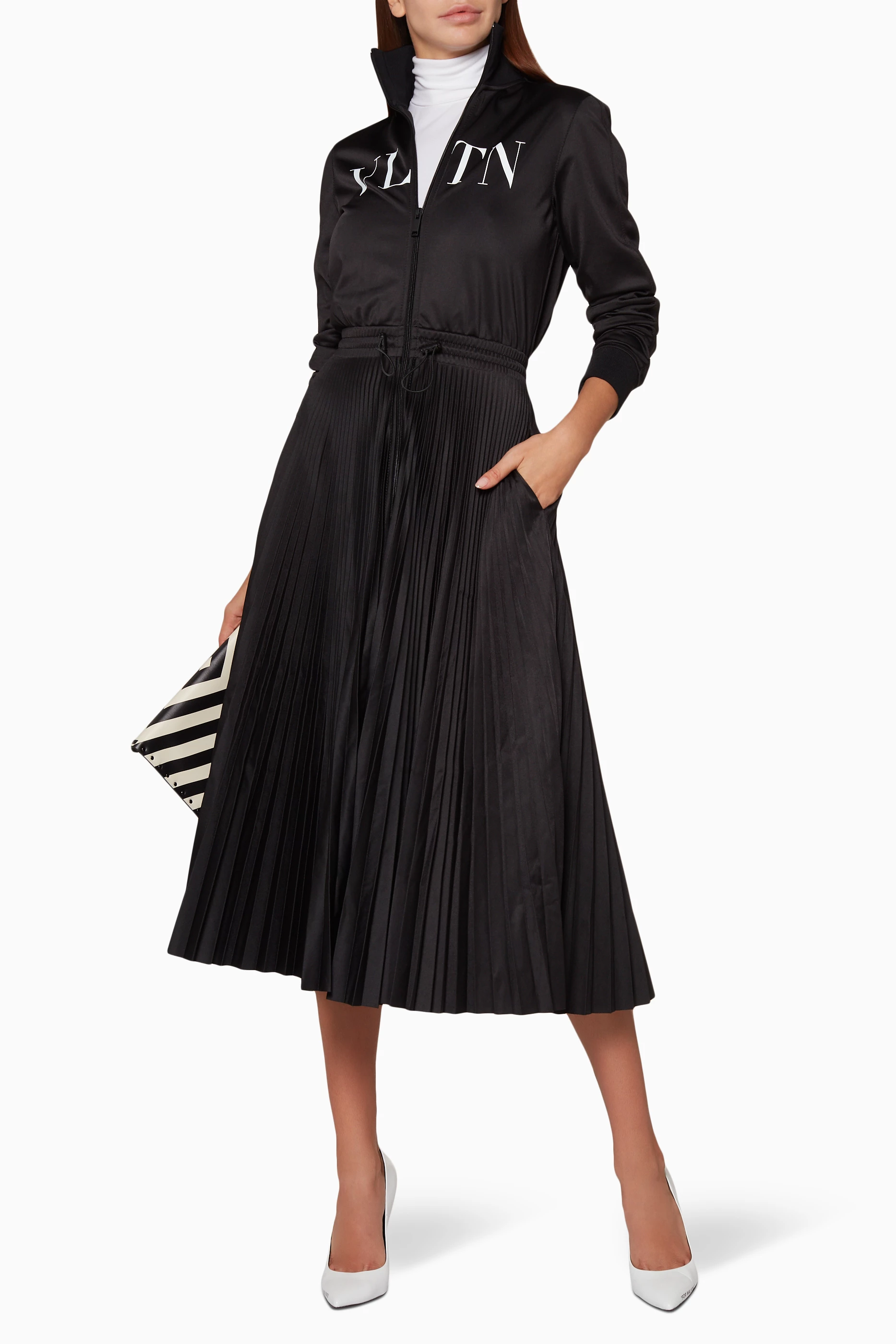 Vltn black dress hotsell