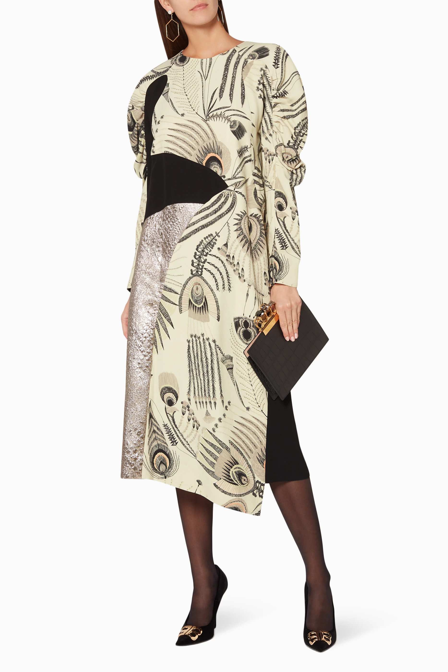 2024年新作 Neutral Noten Van Dries Buy Off-white Dullea Peacock-Feather トップス