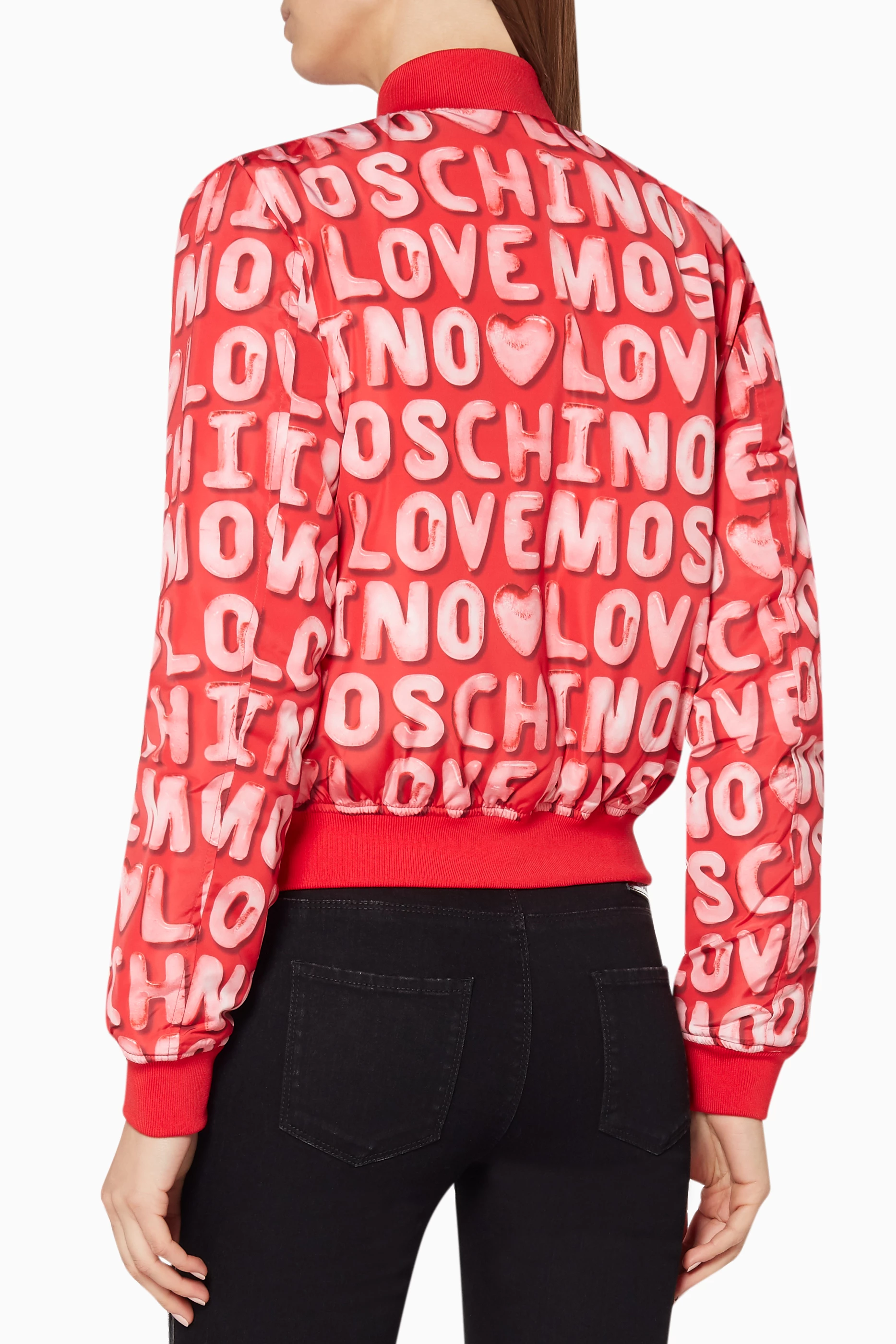 Love moschino bomber jacket womens top