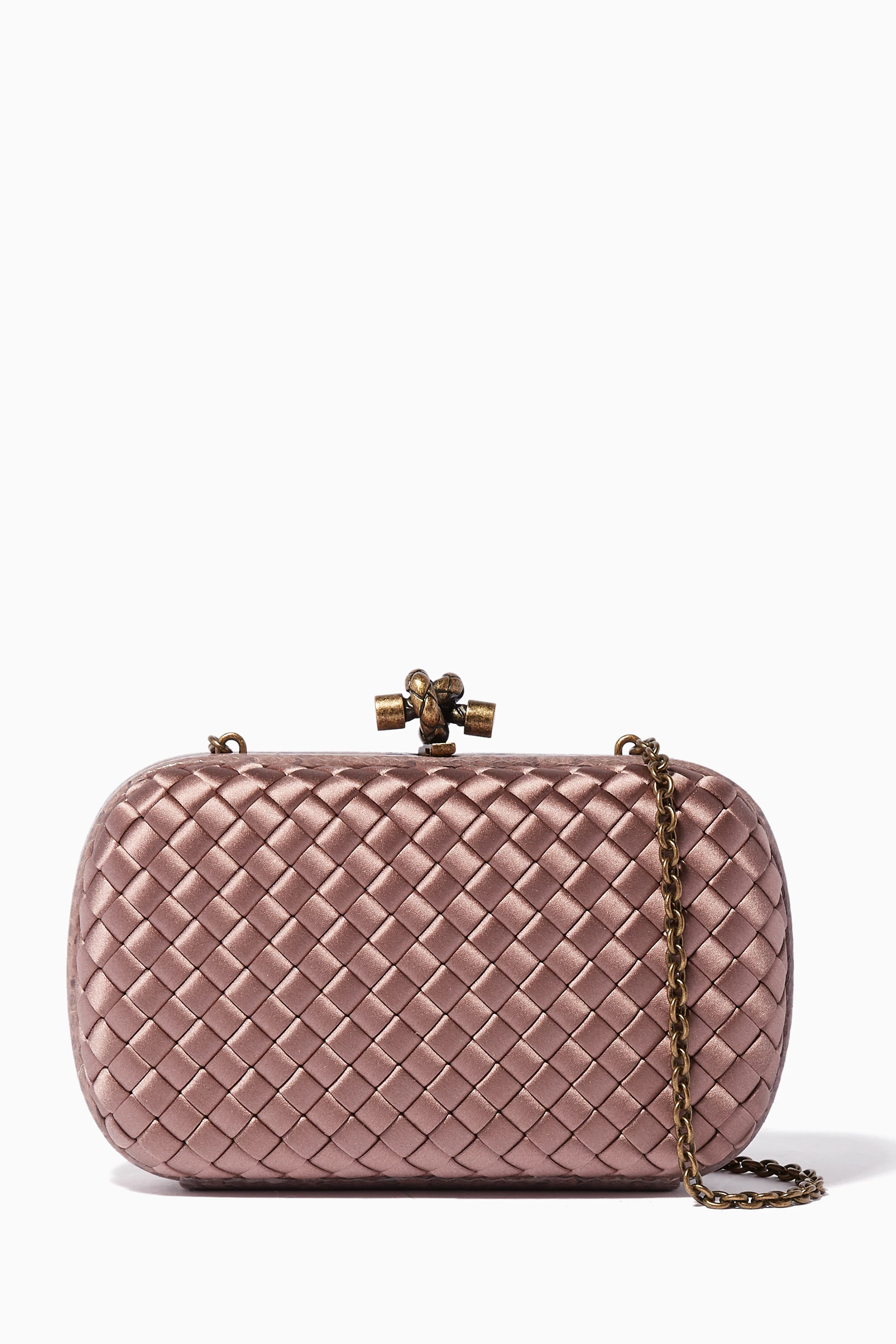 Bottega veneta clutch pink best sale