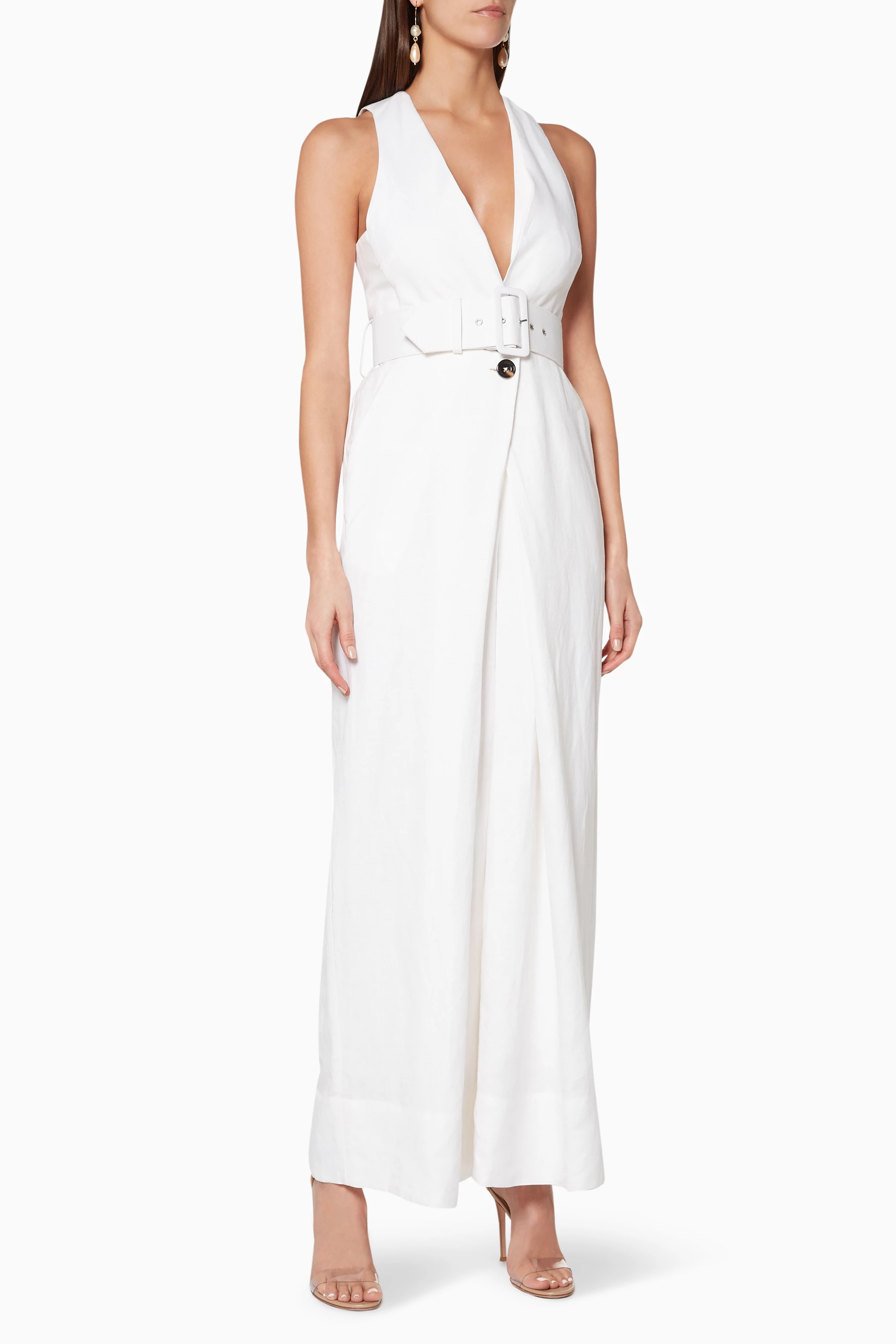 Shona joy white jumpsuit shop