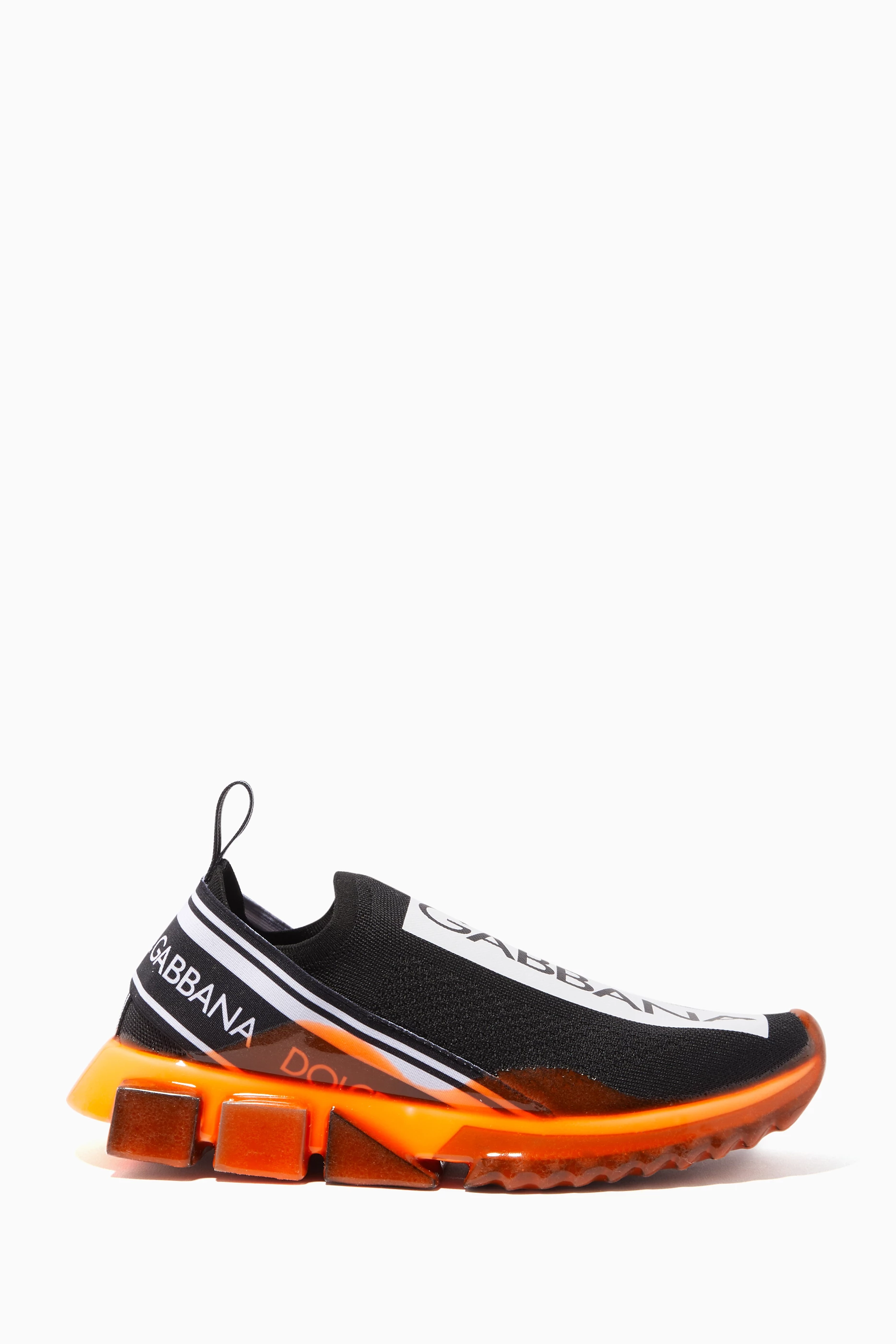 Orange dolce and gabbana sneakers hotsell