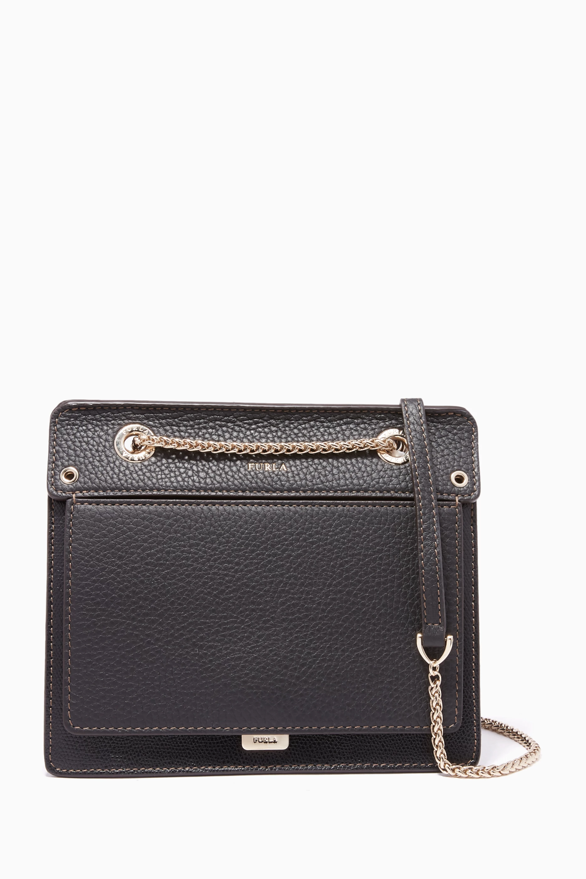 Buy Furla Black Onyx Like Mini Cross Body Bag For Women Online Ounass Saudi