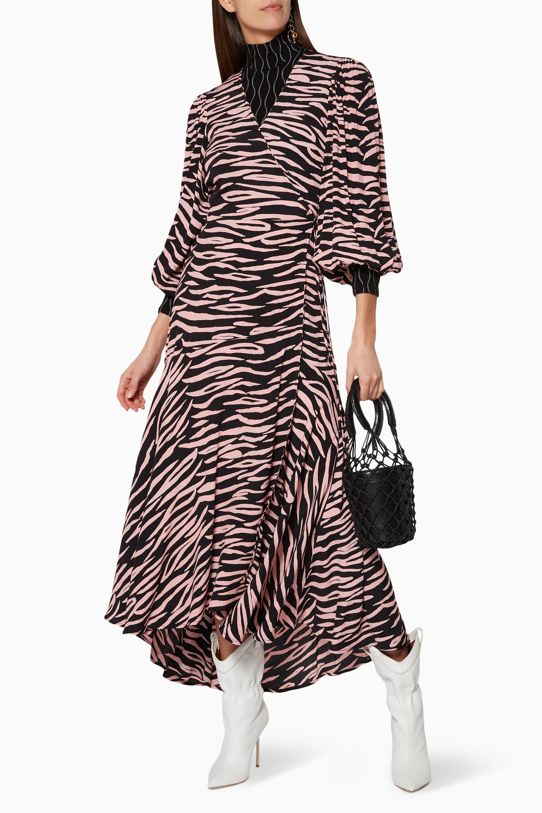 Ganni lindale dress 2025