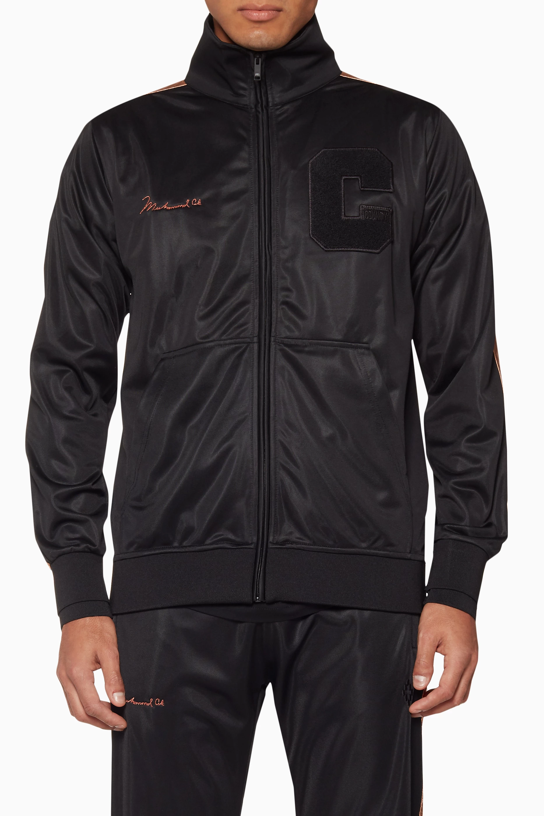 公式通販 - 人気アイテム多数 Side-Stripe Black Black Burlon Marcelo Buy Ali Jacket Track トップス