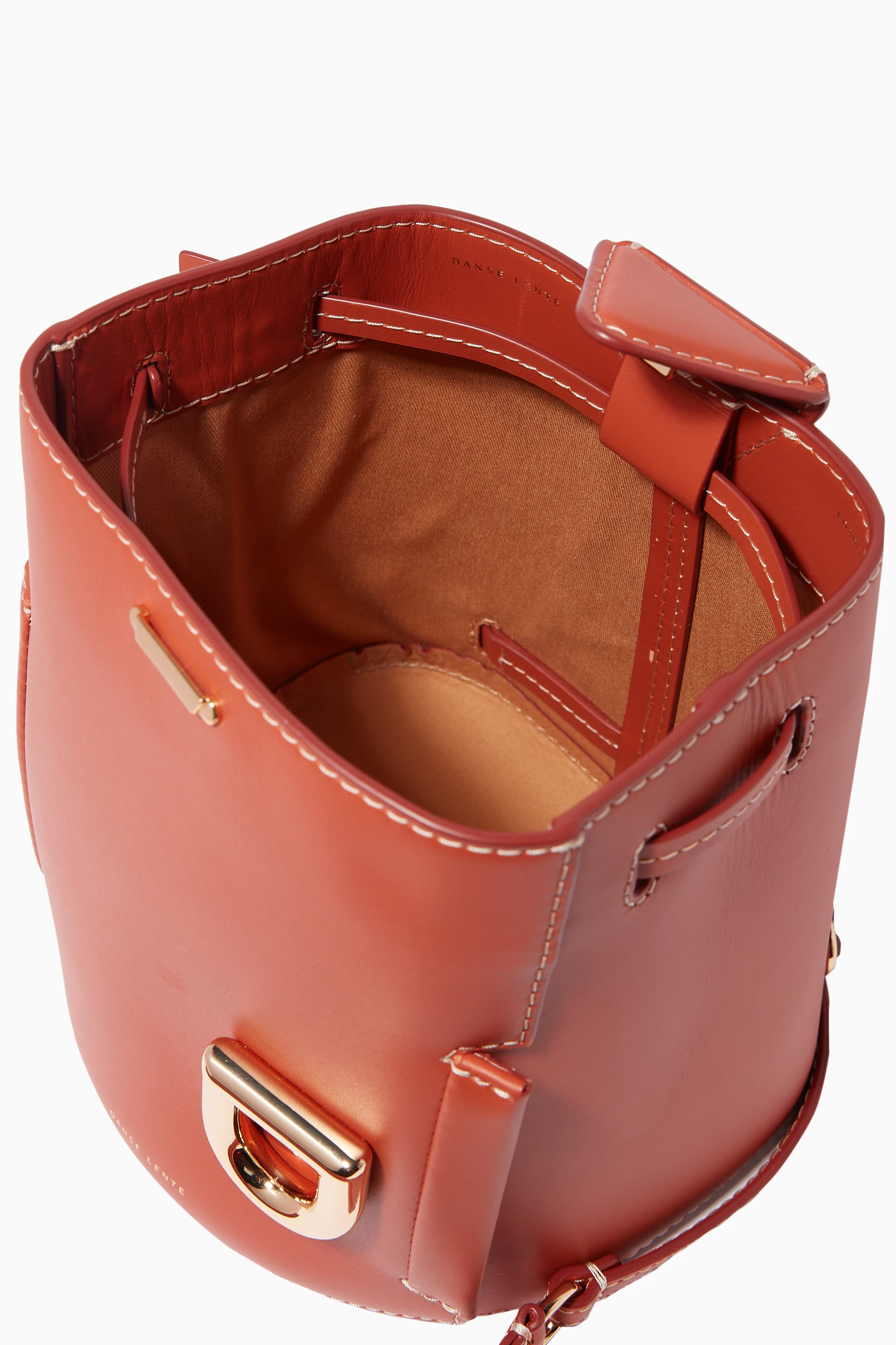 Buy Danse Lente Brown Ginger Josh Convertible Bucket Bag Backpack For Women Online Ounass Saudi
