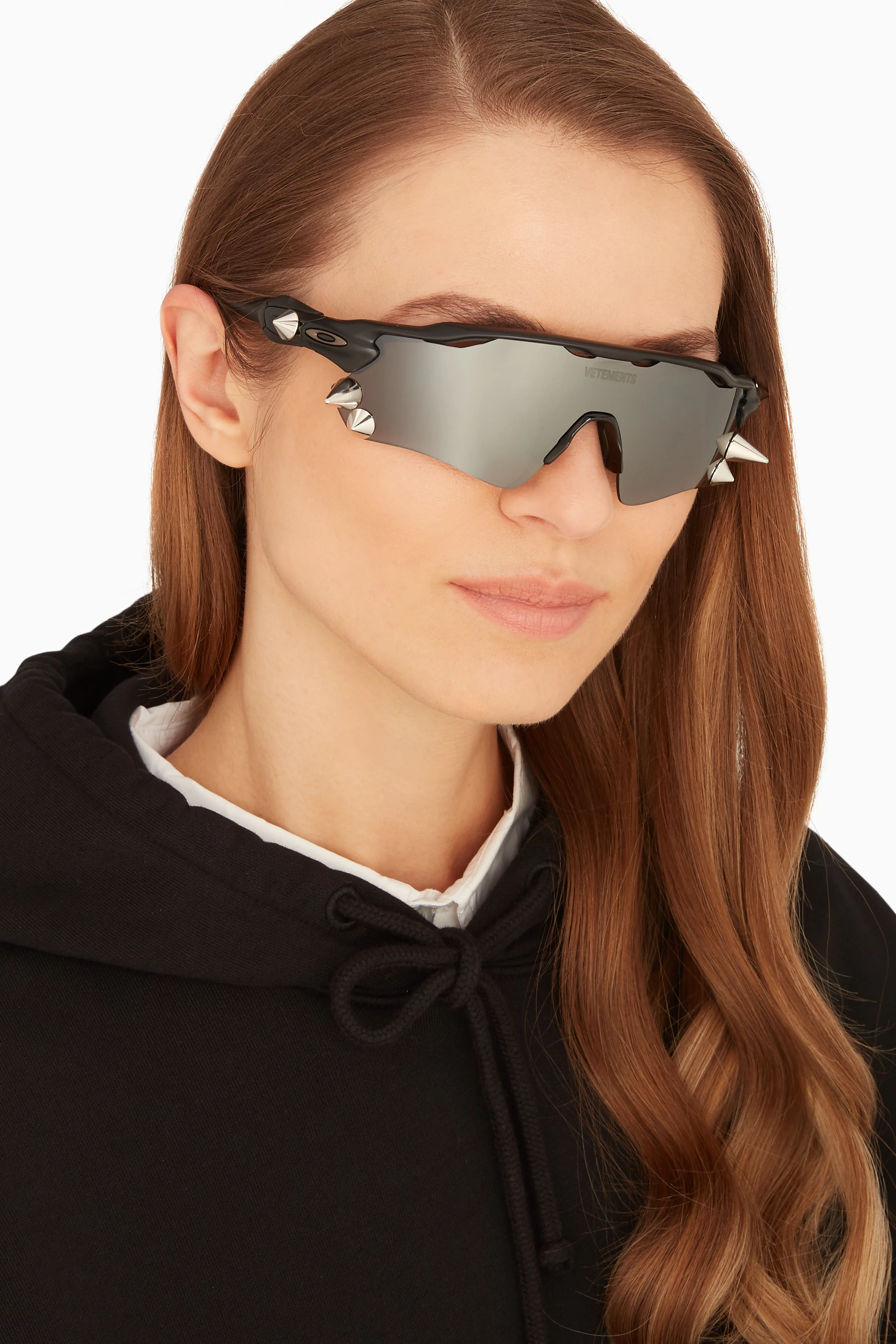 Buy Vetements Black Oakley Spikes 200 Sunglasses For Women Online Ounass Saudi