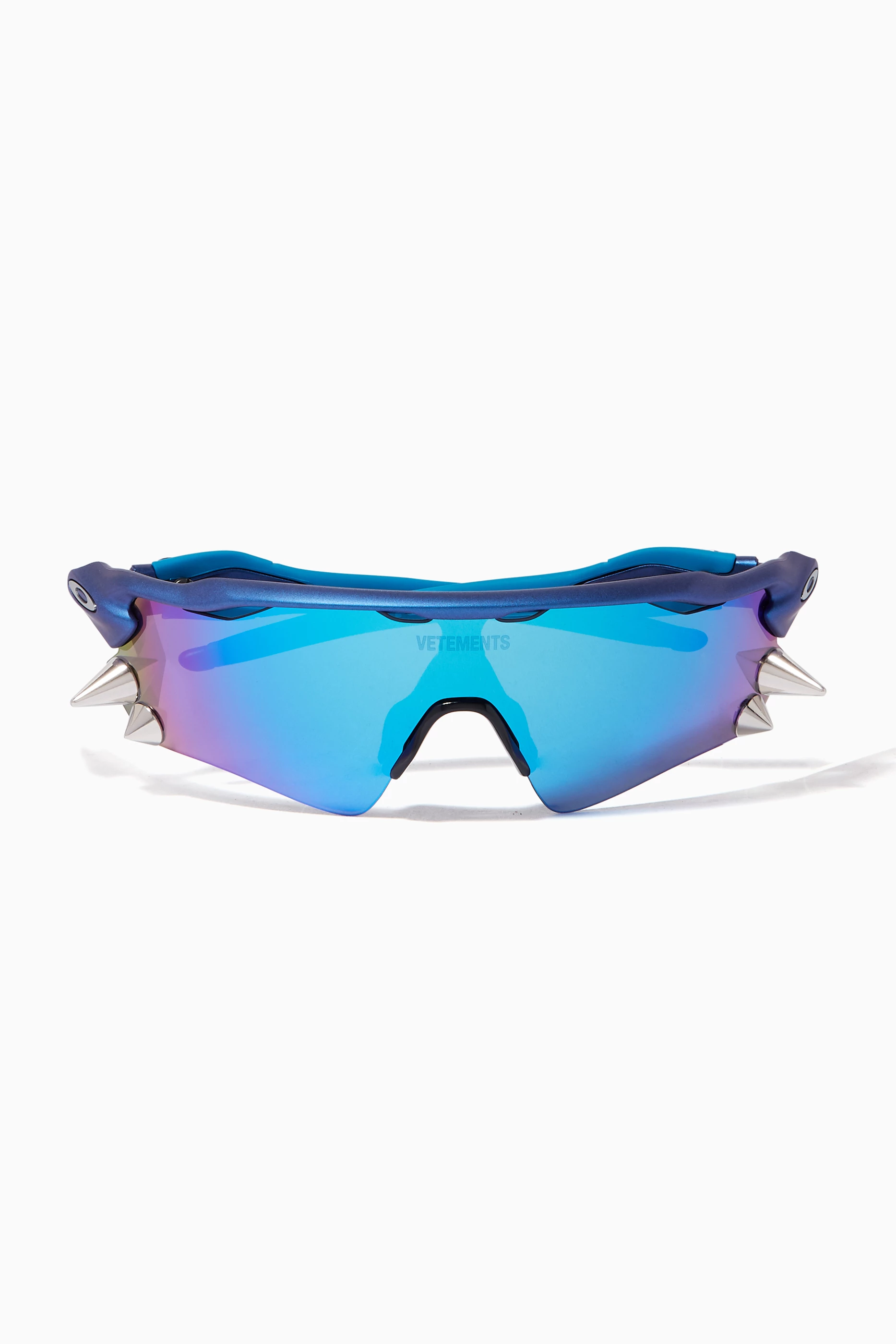 Buy Vetements Blue Oakley Spikes 200 Sunglasses For Women Online Ounass Saudi