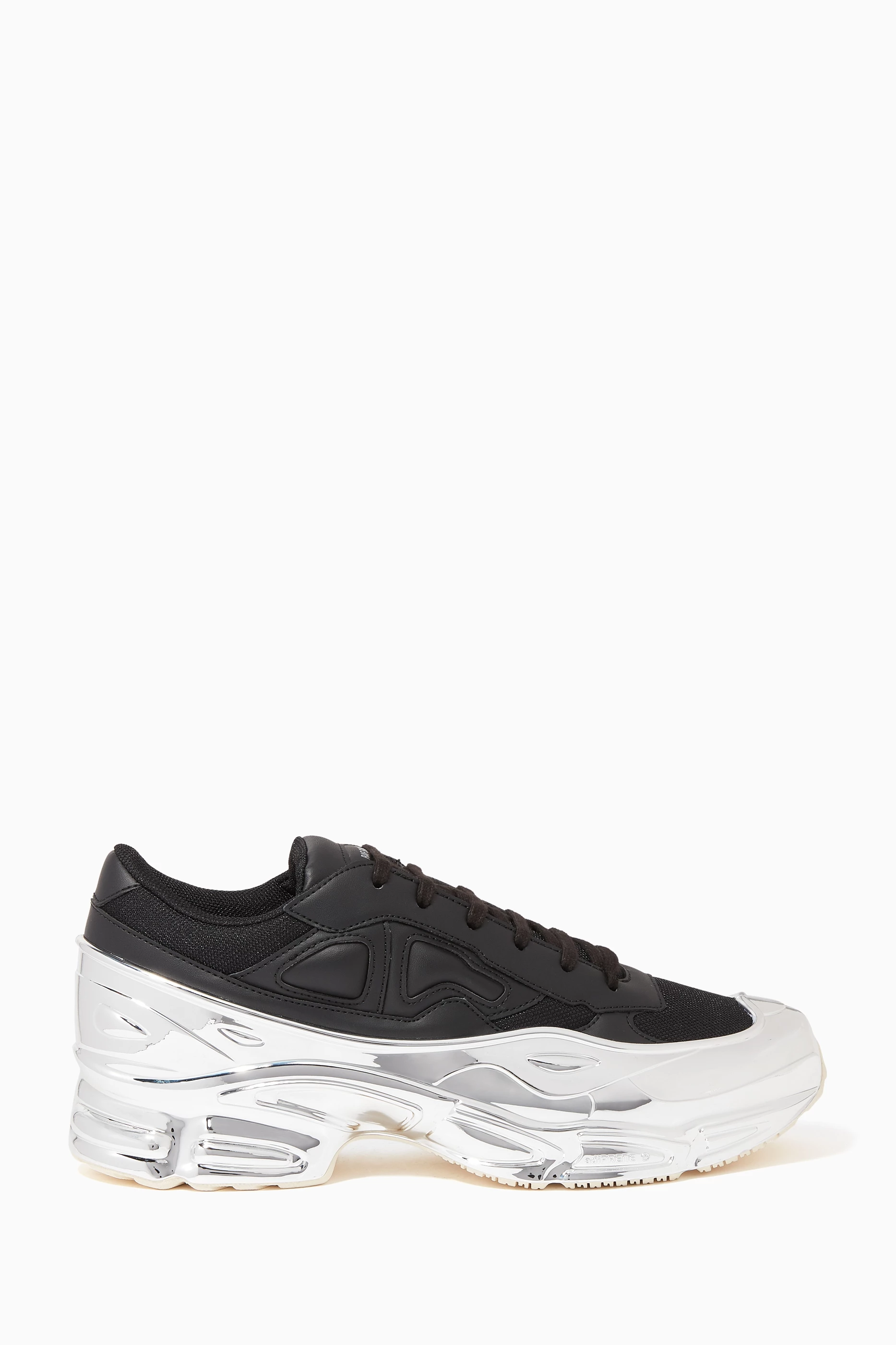 Ozweego Sneakers Raf Simons Ozweego Chrome Black Adidas Raf Simons - Main Image