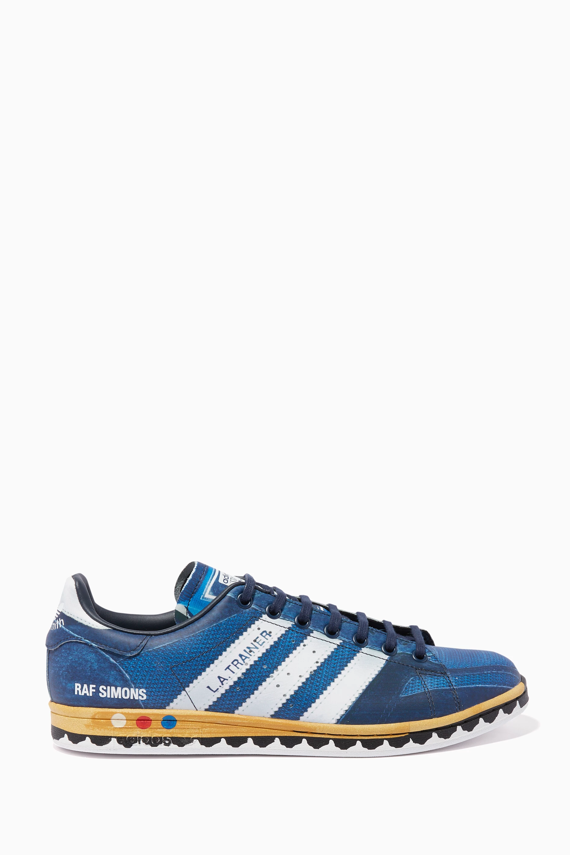Buy adidas Blue Y 3 x Raf Simons RS LA Stan Smith Sneakers For Men Online Ounass Saudi