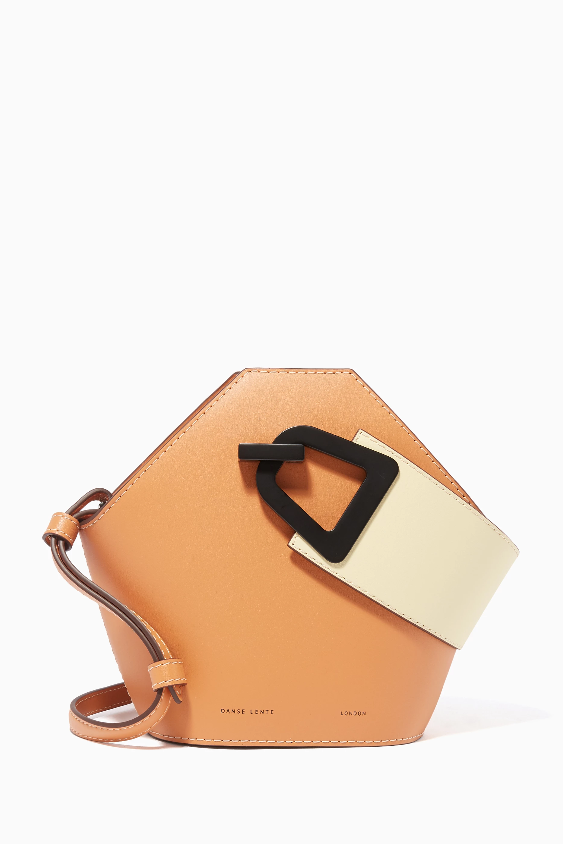 Buy Danse Lente Brown Mini Johnny Bucket Bag For Women Online Ounass Saudi