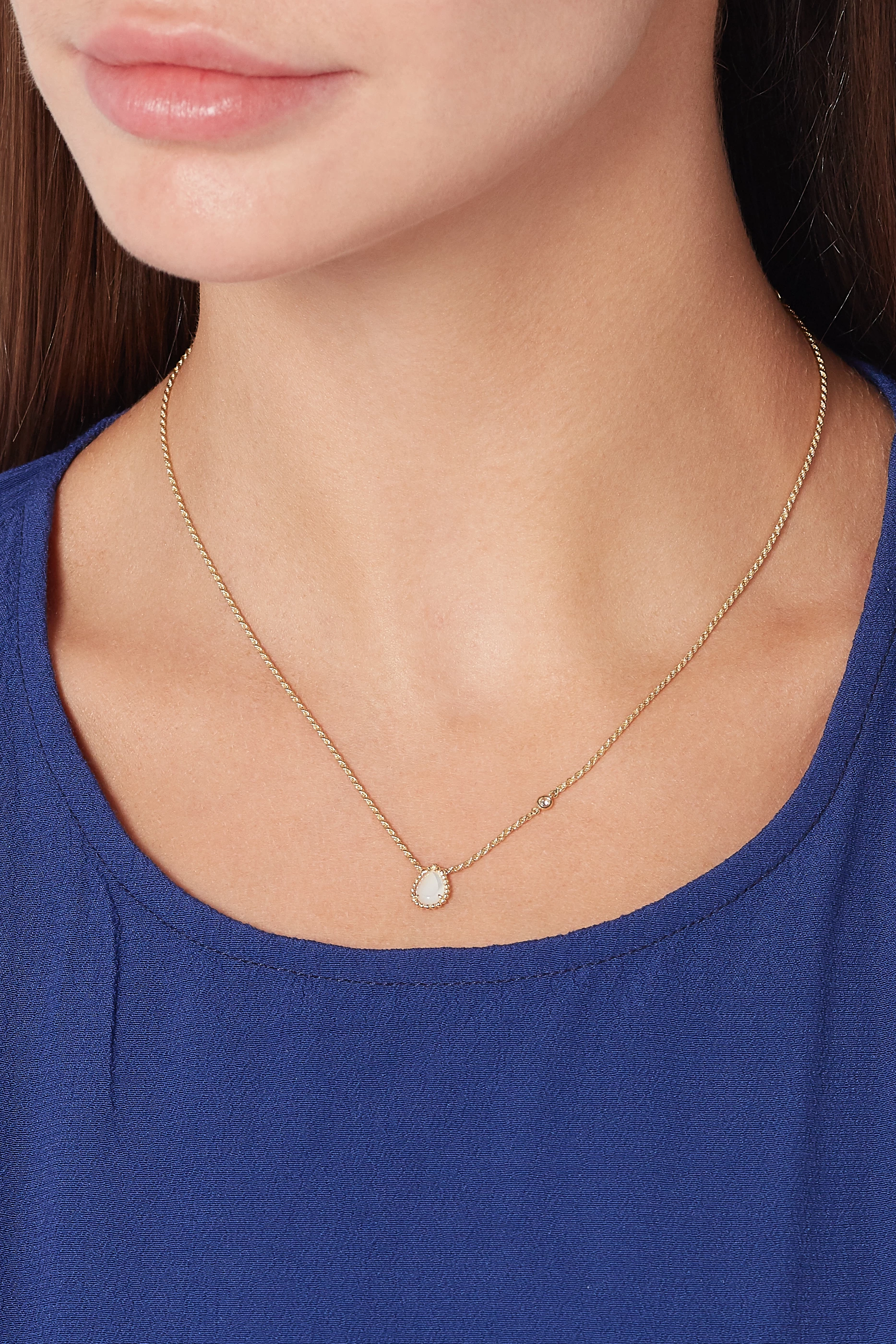 Buy Boucheron Yellow Serpent Bohème XS Mother-Of-Pearl