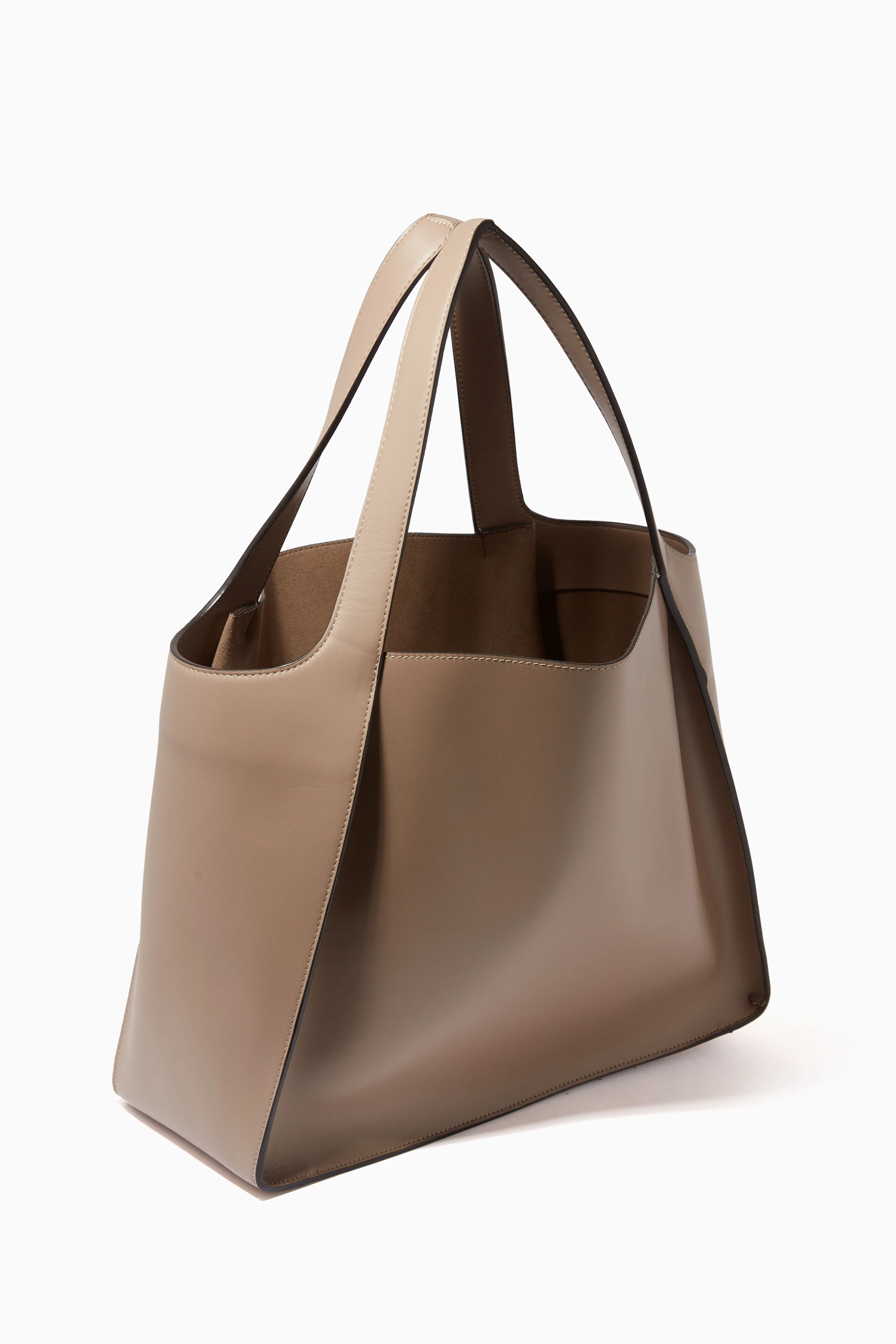 トートバッグ STELLA MCCARTNEY Woman Tote bags Grey 7B0127W9132 1220 Buy Stella McCartney Grey Stella Logo Tote Bag in Eco Alter