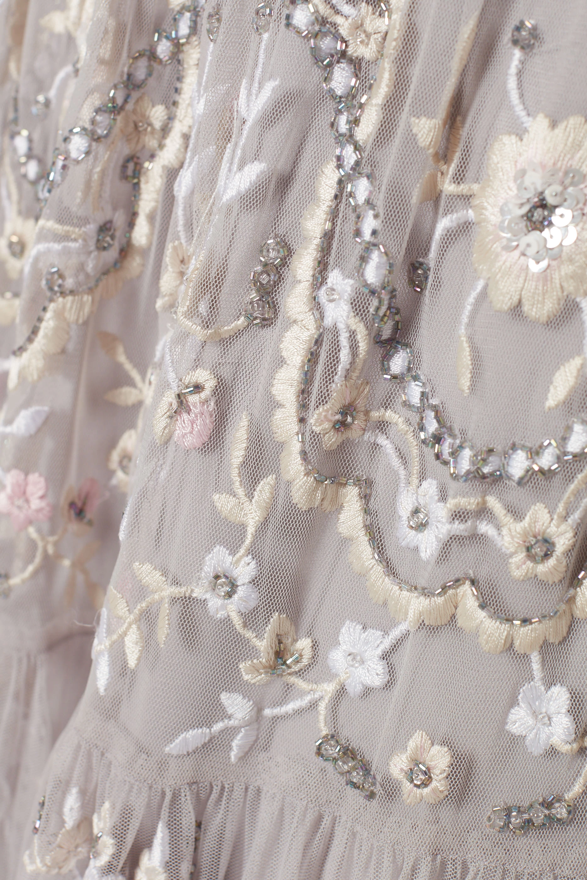Needle and thread dragonfly garden maxi dress top