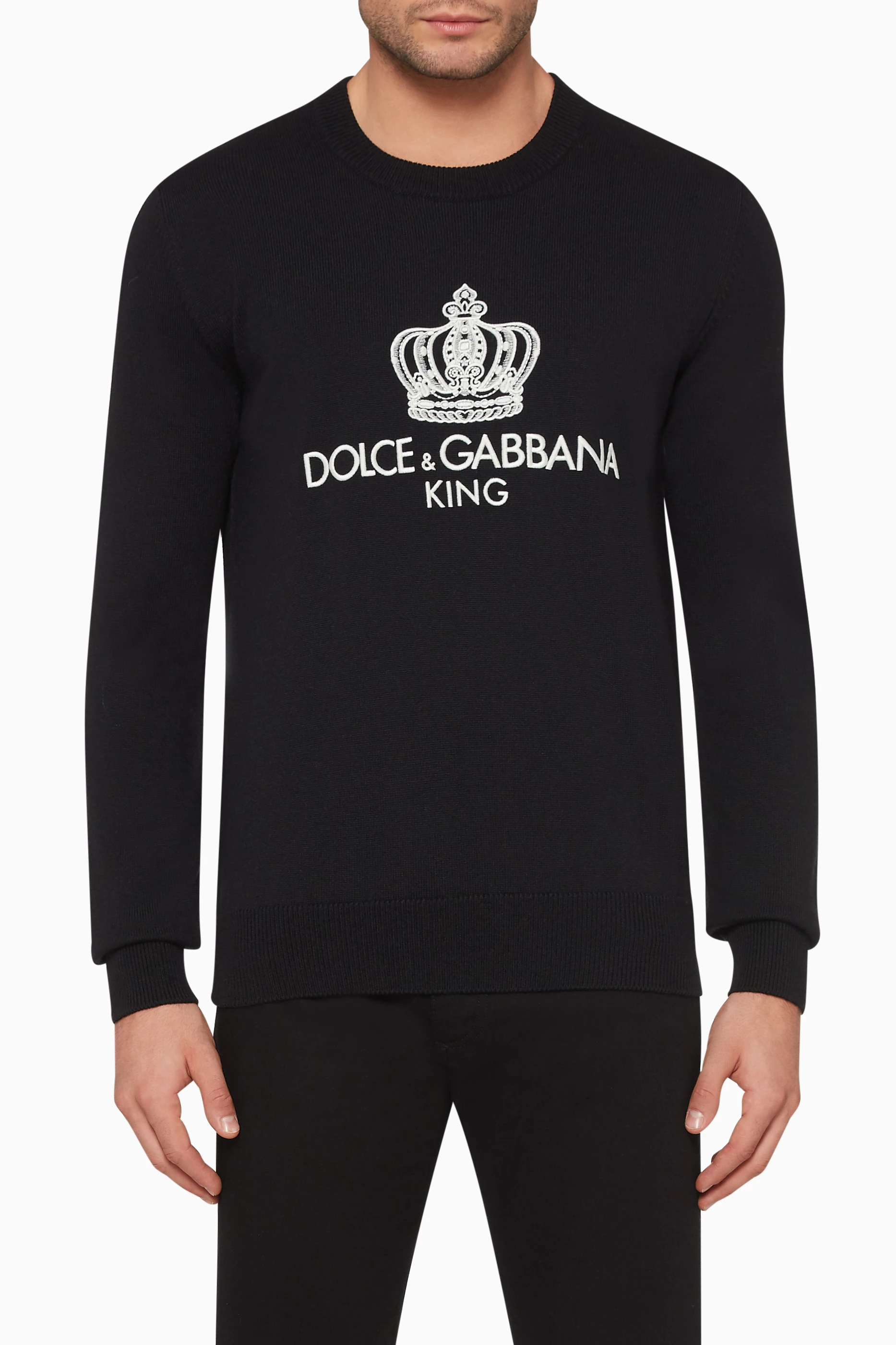 Dolce gabbana king sweatshirt shop